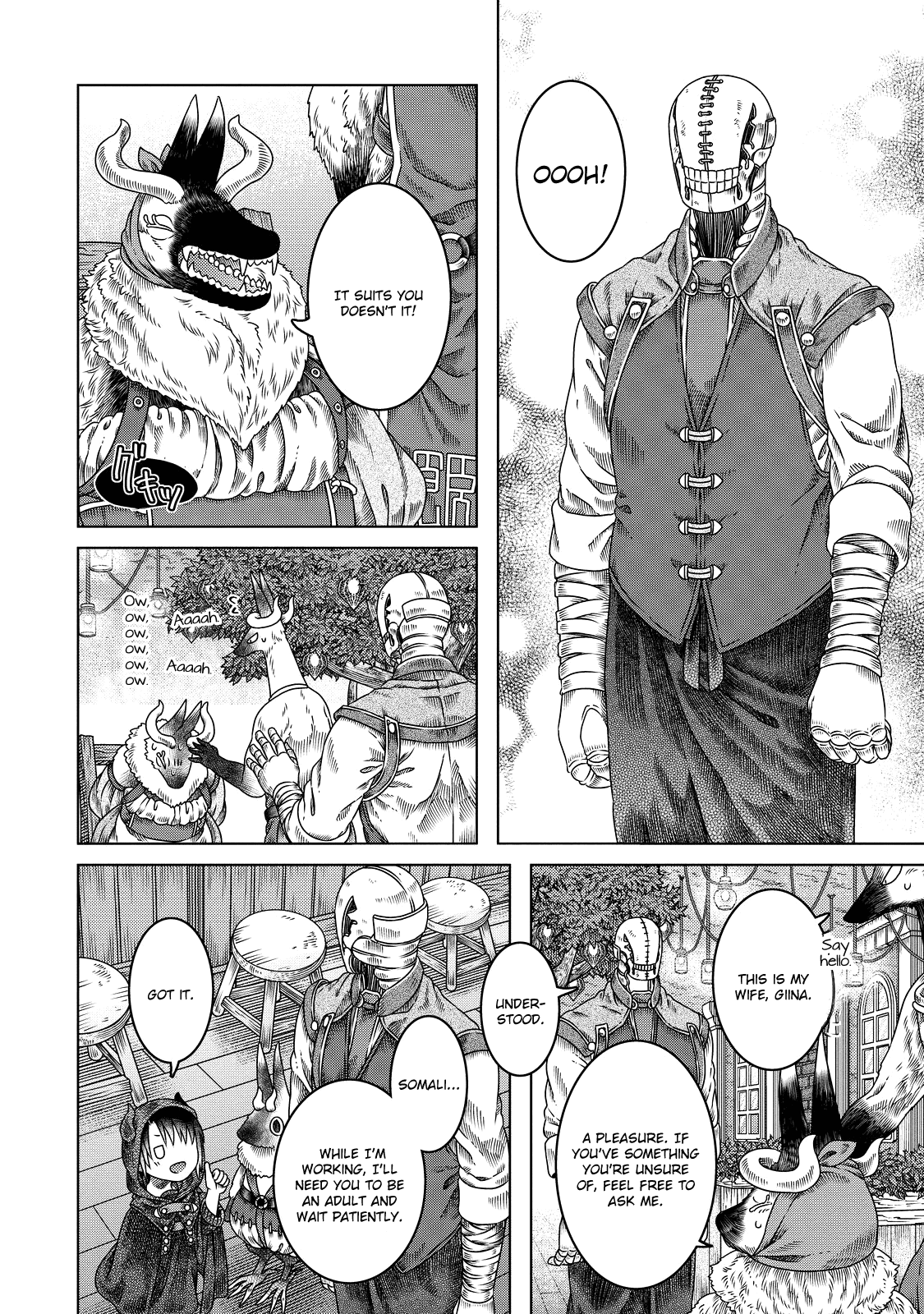 Somali to Mori no Kami-sama Chapter 12 page 11 - Chapter 12: Kikiira and the Ant Hole Town