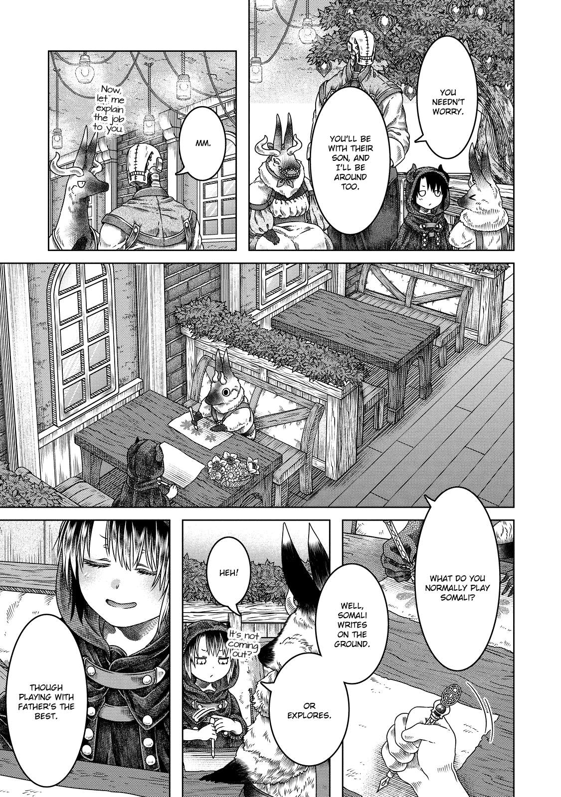 Somali to Mori no Kami-sama Chapter 12 page 12 - Chapter 12: Kikiira and the Ant Hole Town