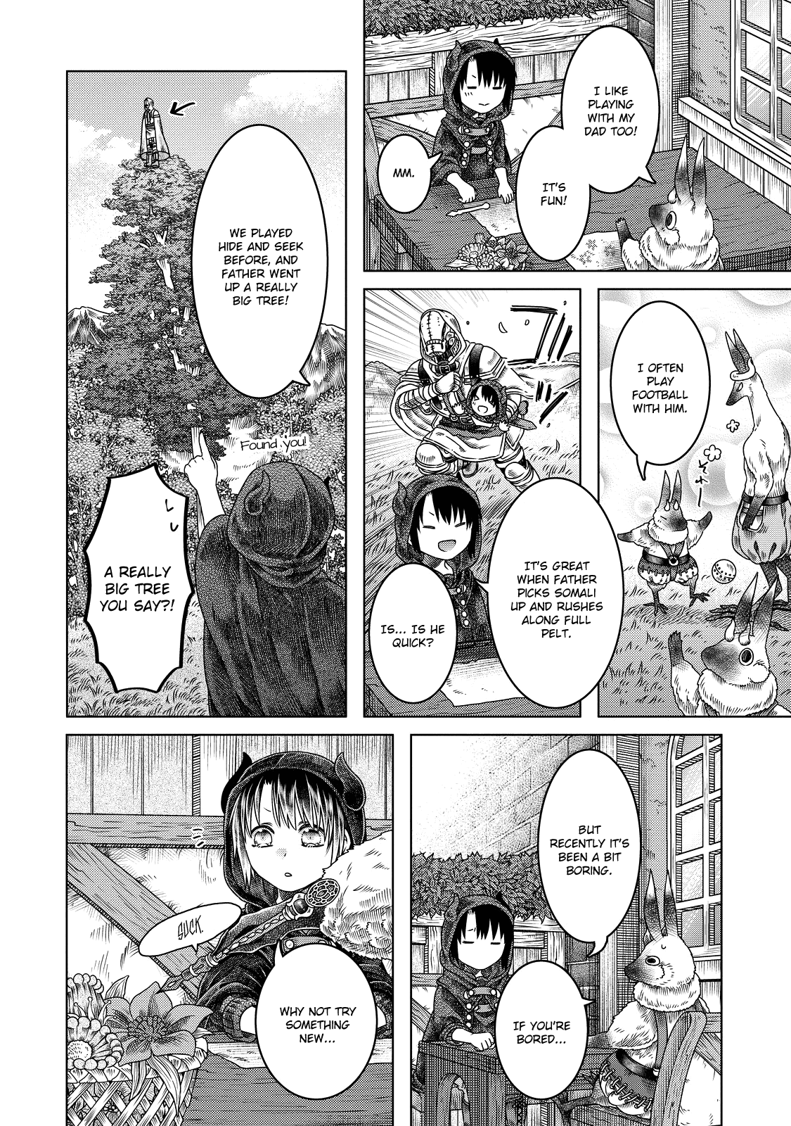 Somali to Mori no Kami-sama Chapter 12 page 13 - Chapter 12: Kikiira and the Ant Hole Town