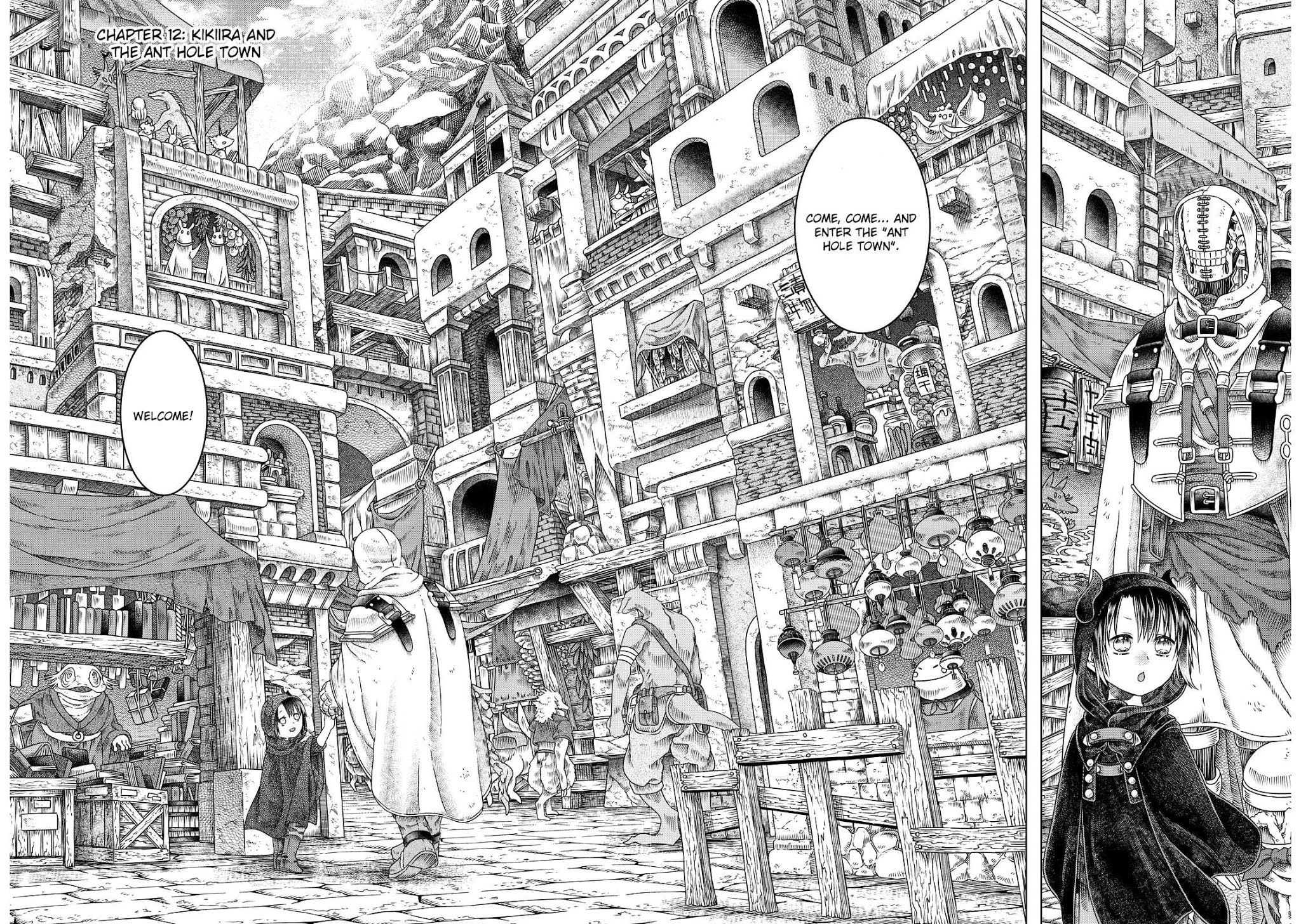 Somali to Mori no Kami-sama Chapter 12 page 2 - Chapter 12: Kikiira and the Ant Hole Town