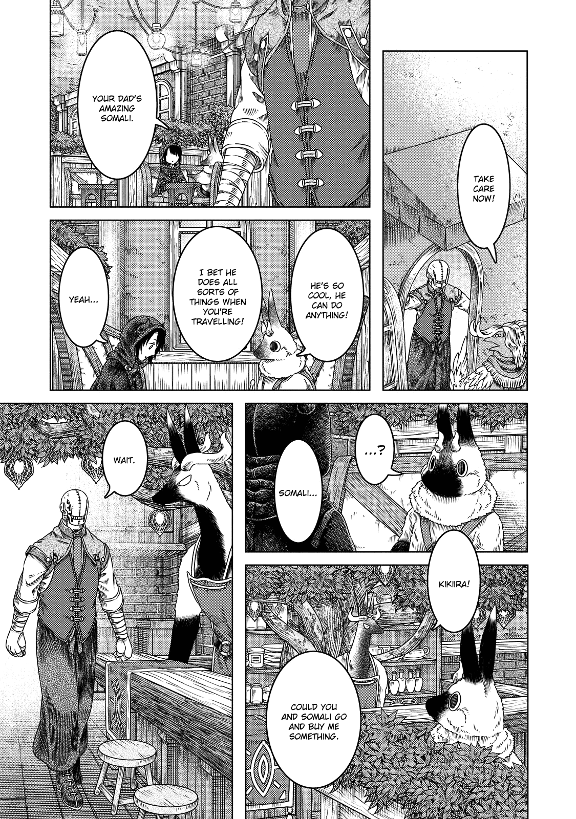 Somali to Mori no Kami-sama Chapter 12 page 20 - Chapter 12: Kikiira and the Ant Hole Town