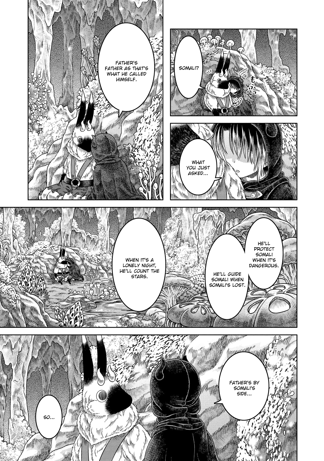Somali to Mori no Kami-sama Chapter 13 page 11 - Chapter 13: The Sea at the Bottom of the Caves