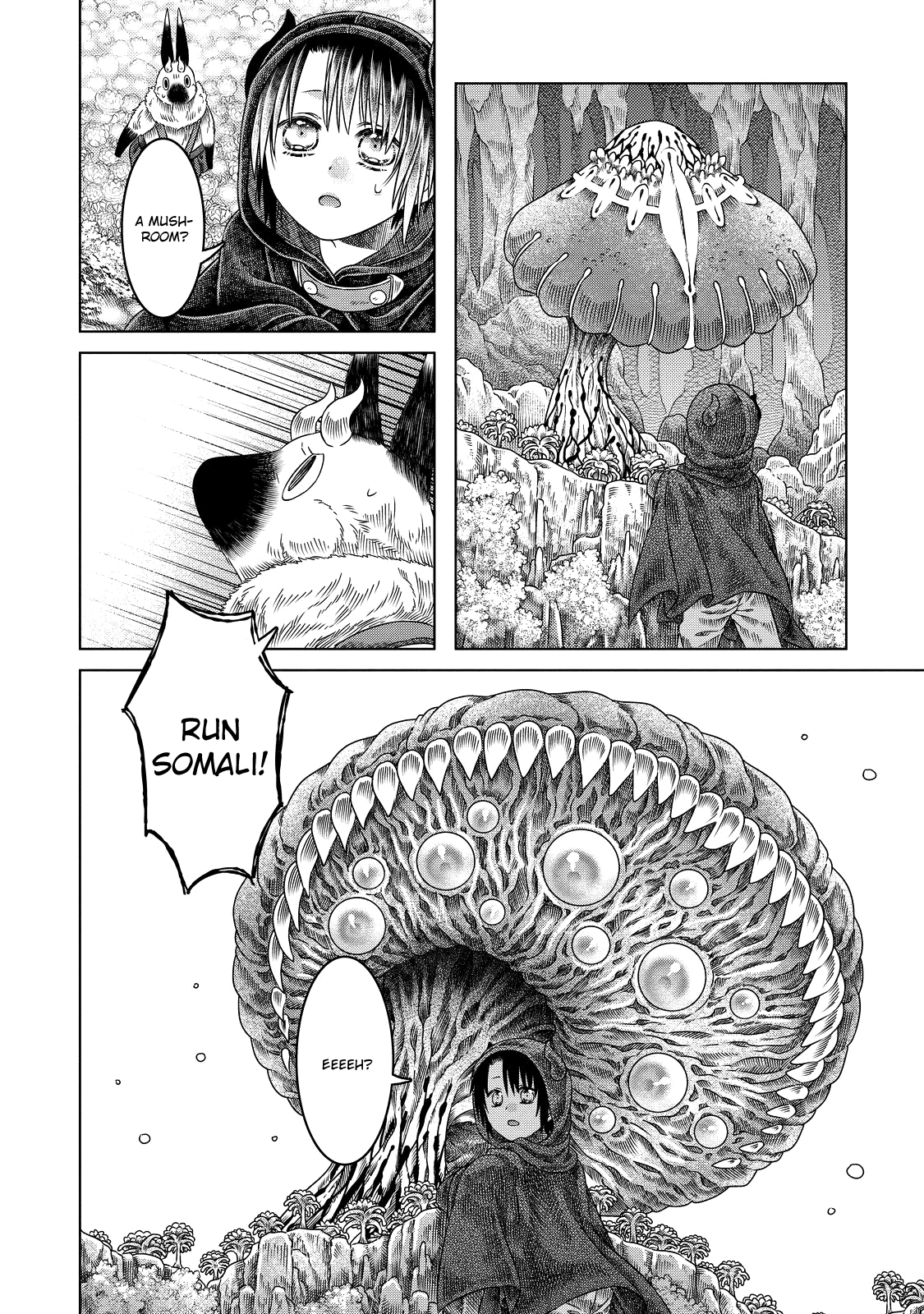 Somali to Mori no Kami-sama Chapter 13 page 16 - Chapter 13: The Sea at the Bottom of the Caves