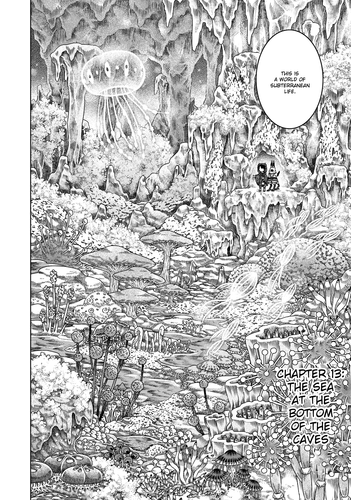 Somali to Mori no Kami-sama Chapter 13 page 5 - Chapter 13: The Sea at the Bottom of the Caves