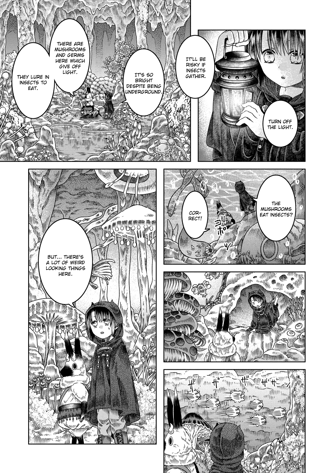 Somali to Mori no Kami-sama Chapter 13 page 6 - Chapter 13: The Sea at the Bottom of the Caves