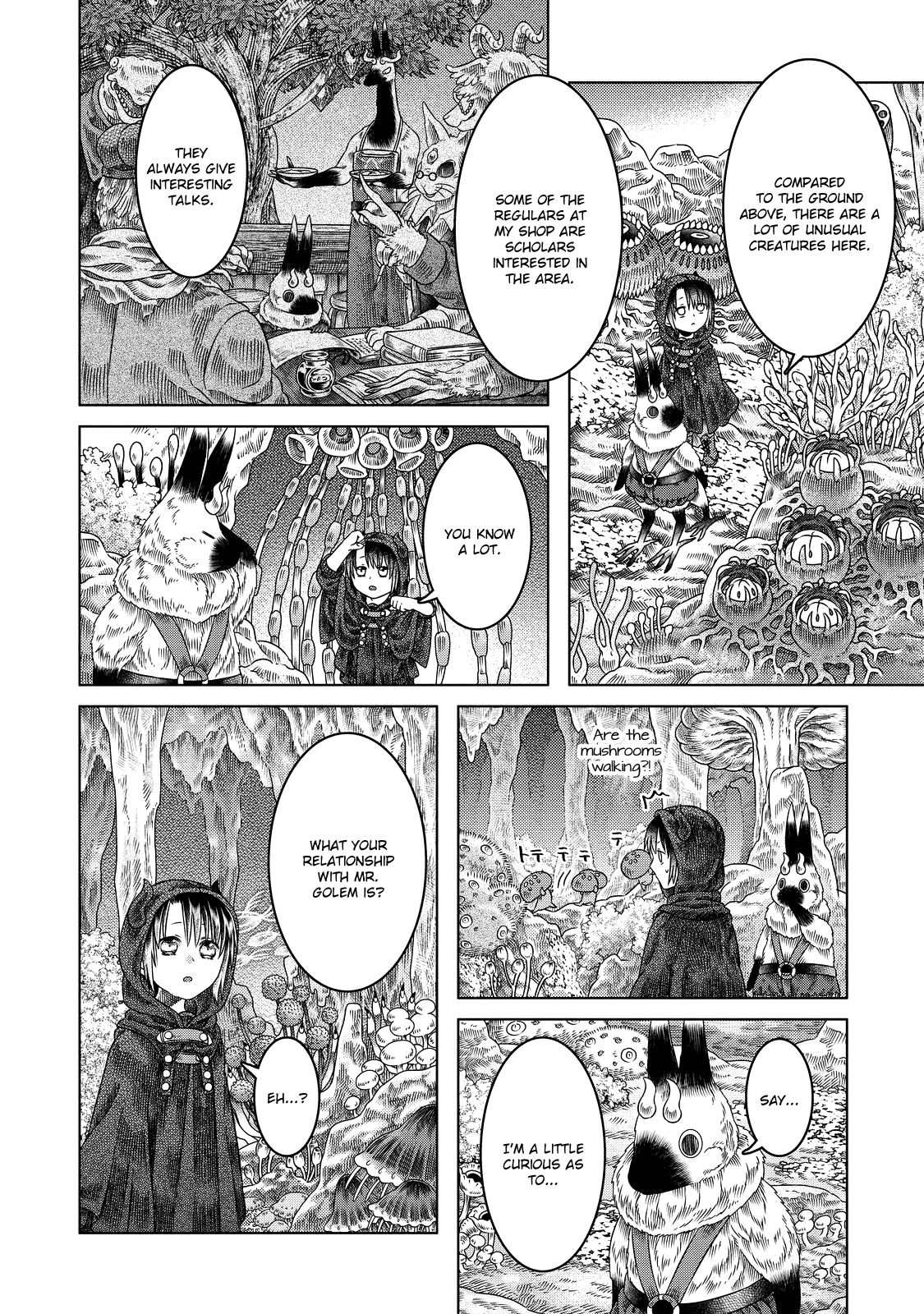 Somali to Mori no Kami-sama Chapter 13 page 7 - Chapter 13: The Sea at the Bottom of the Caves