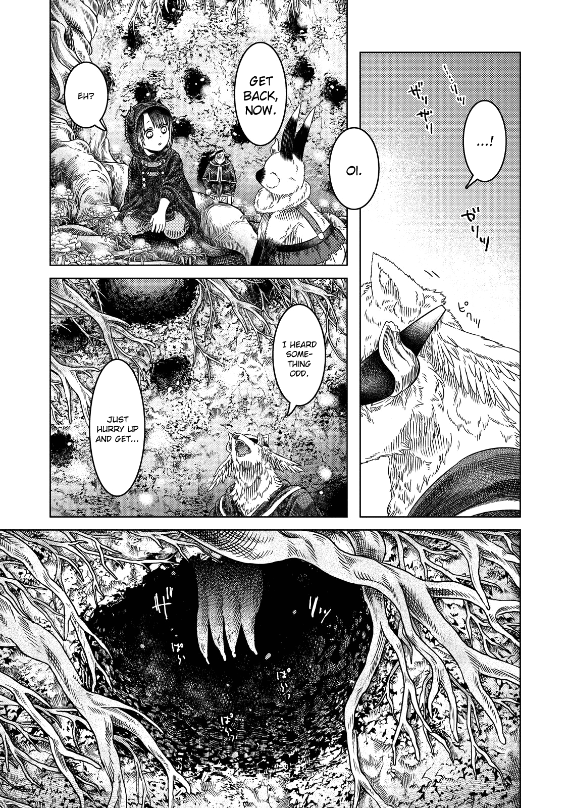 Somali to Mori no Kami-sama Chapter 14 page 13 - Chapter 14: The Flowers Blooming Underground