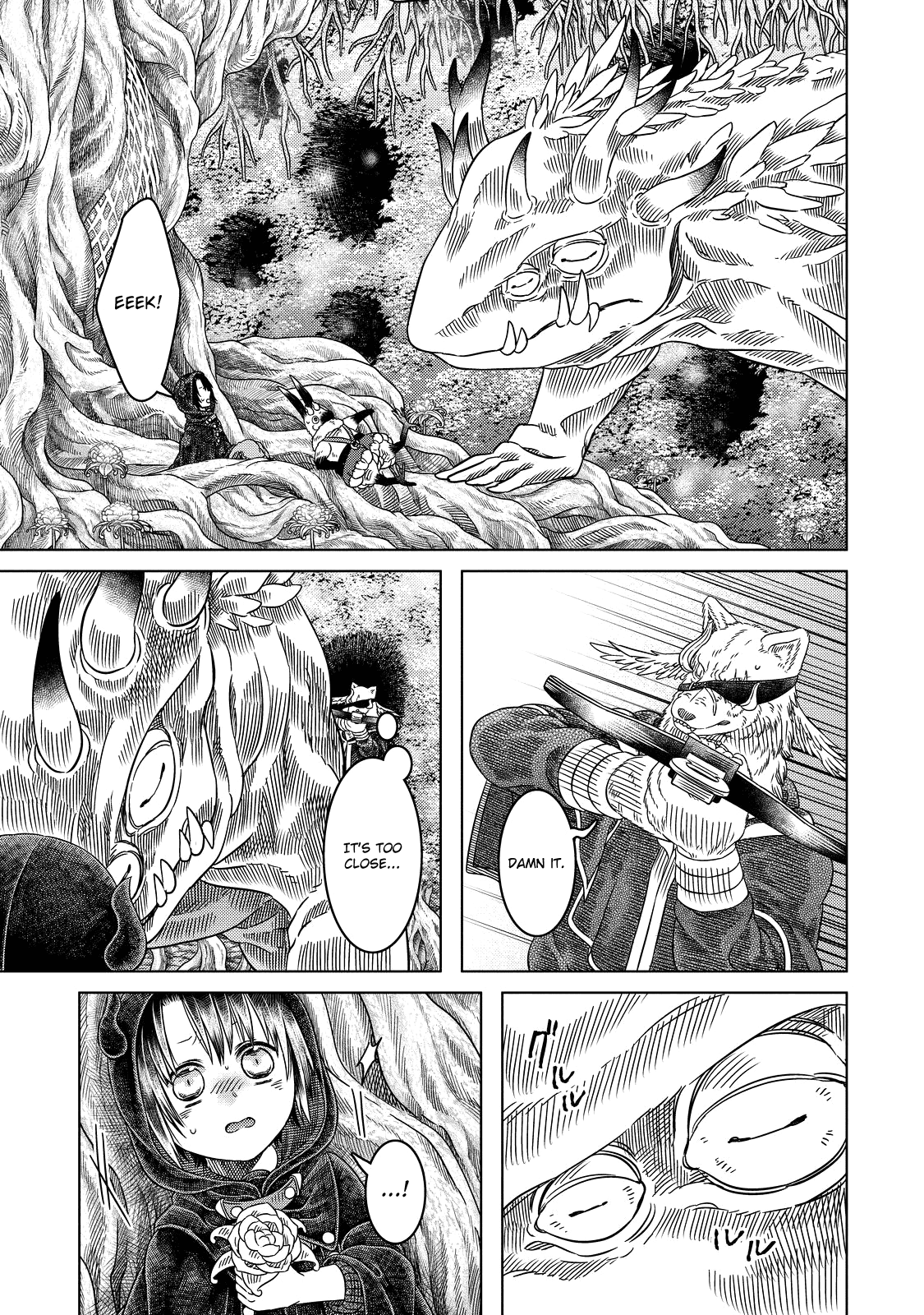 Somali to Mori no Kami-sama Chapter 14 page 15 - Chapter 14: The Flowers Blooming Underground