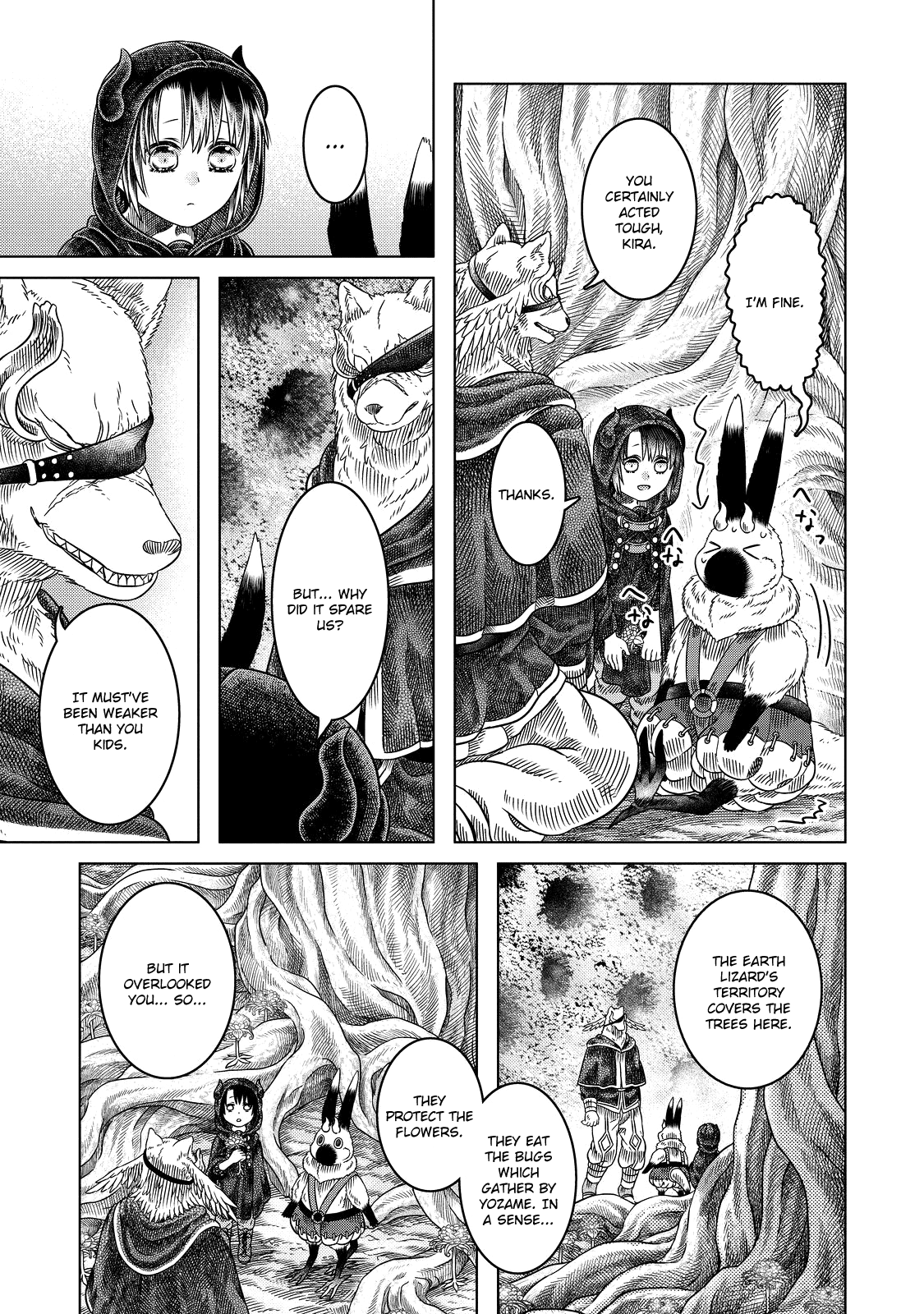 Somali to Mori no Kami-sama Chapter 14 page 19 - Chapter 14: The Flowers Blooming Underground