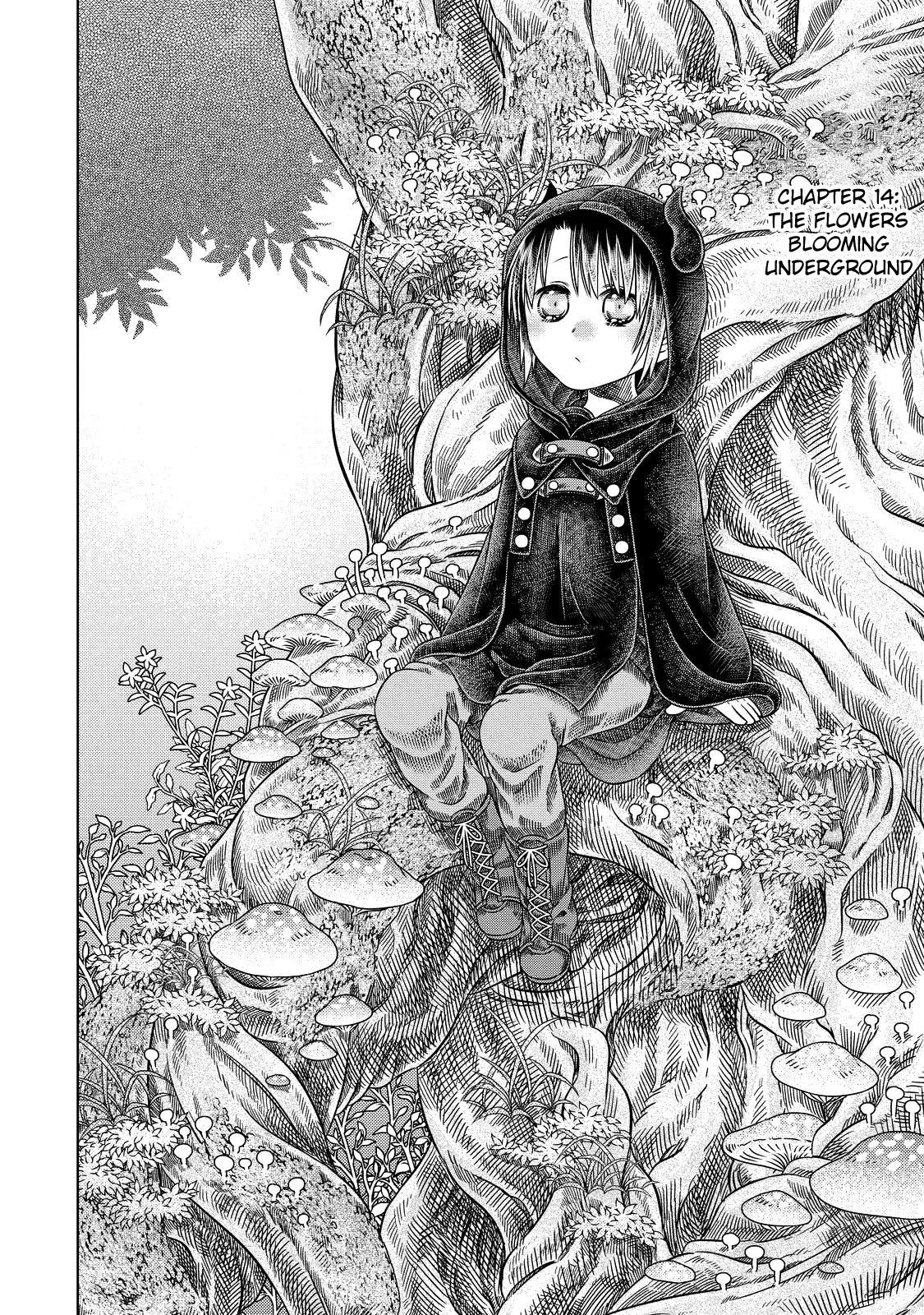 Somali to Mori no Kami-sama Chapter 14 page 2 - Chapter 14: The Flowers Blooming Underground