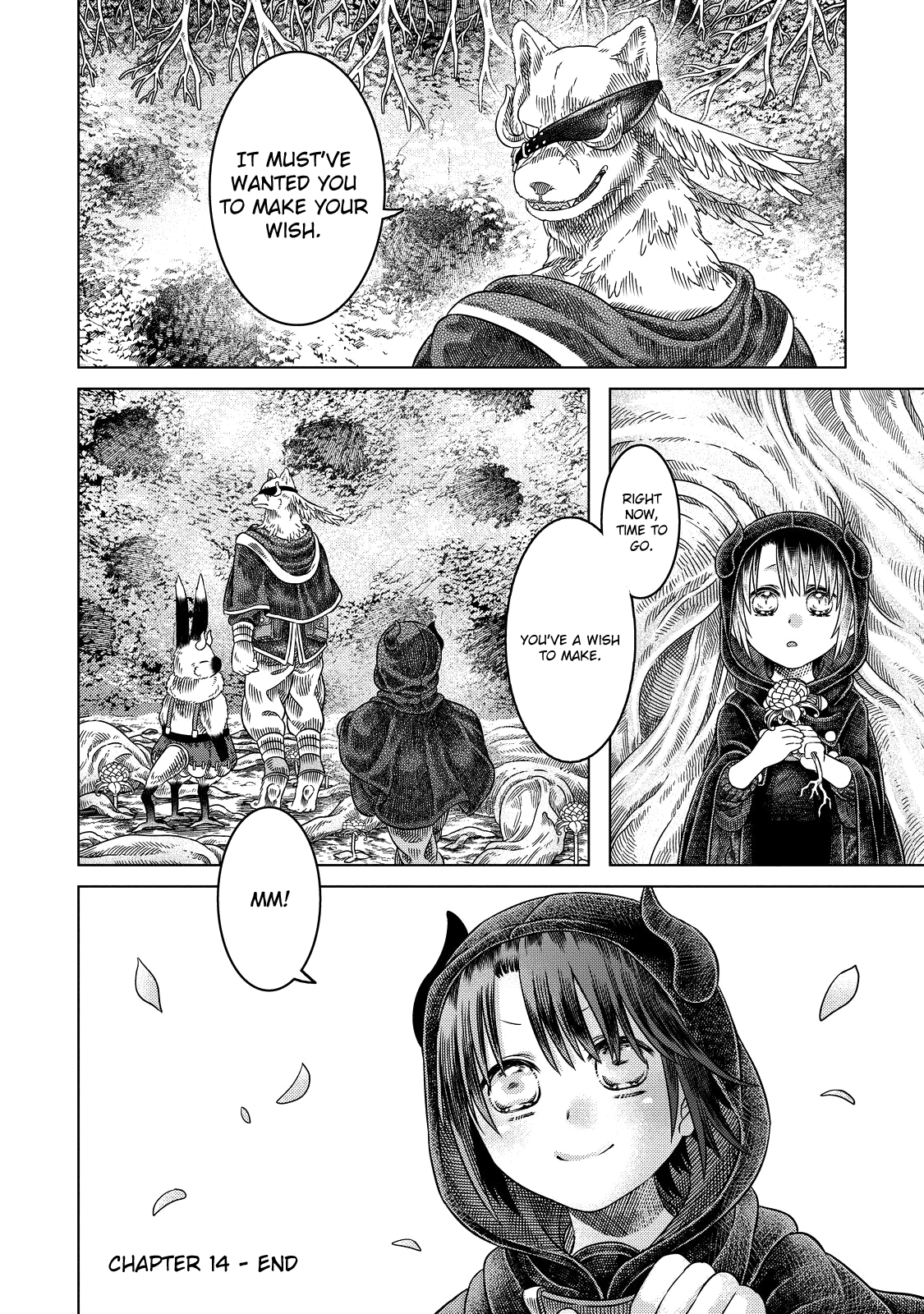 Somali to Mori no Kami-sama Chapter 14 page 20 - Chapter 14: The Flowers Blooming Underground