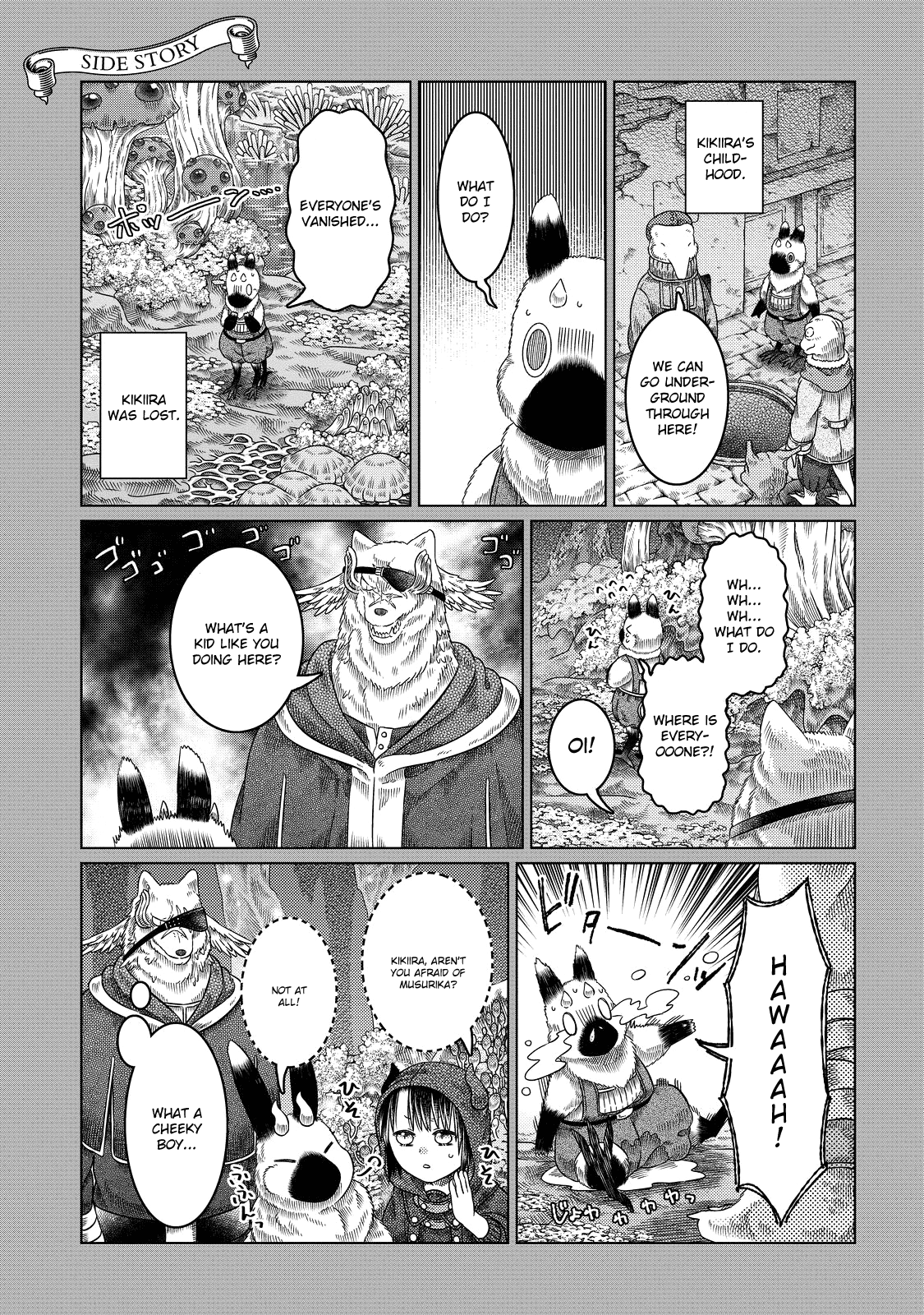 Somali to Mori no Kami-sama Chapter 14 page 21 - Chapter 14: The Flowers Blooming Underground