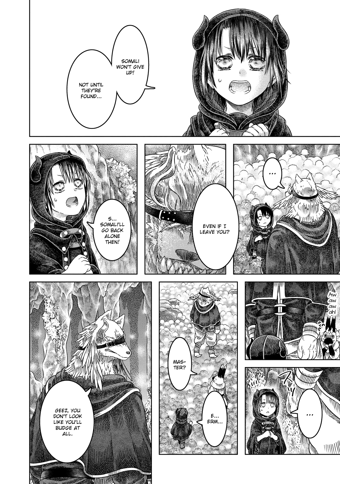 Somali to Mori no Kami-sama Chapter 14 page 6 - Chapter 14: The Flowers Blooming Underground