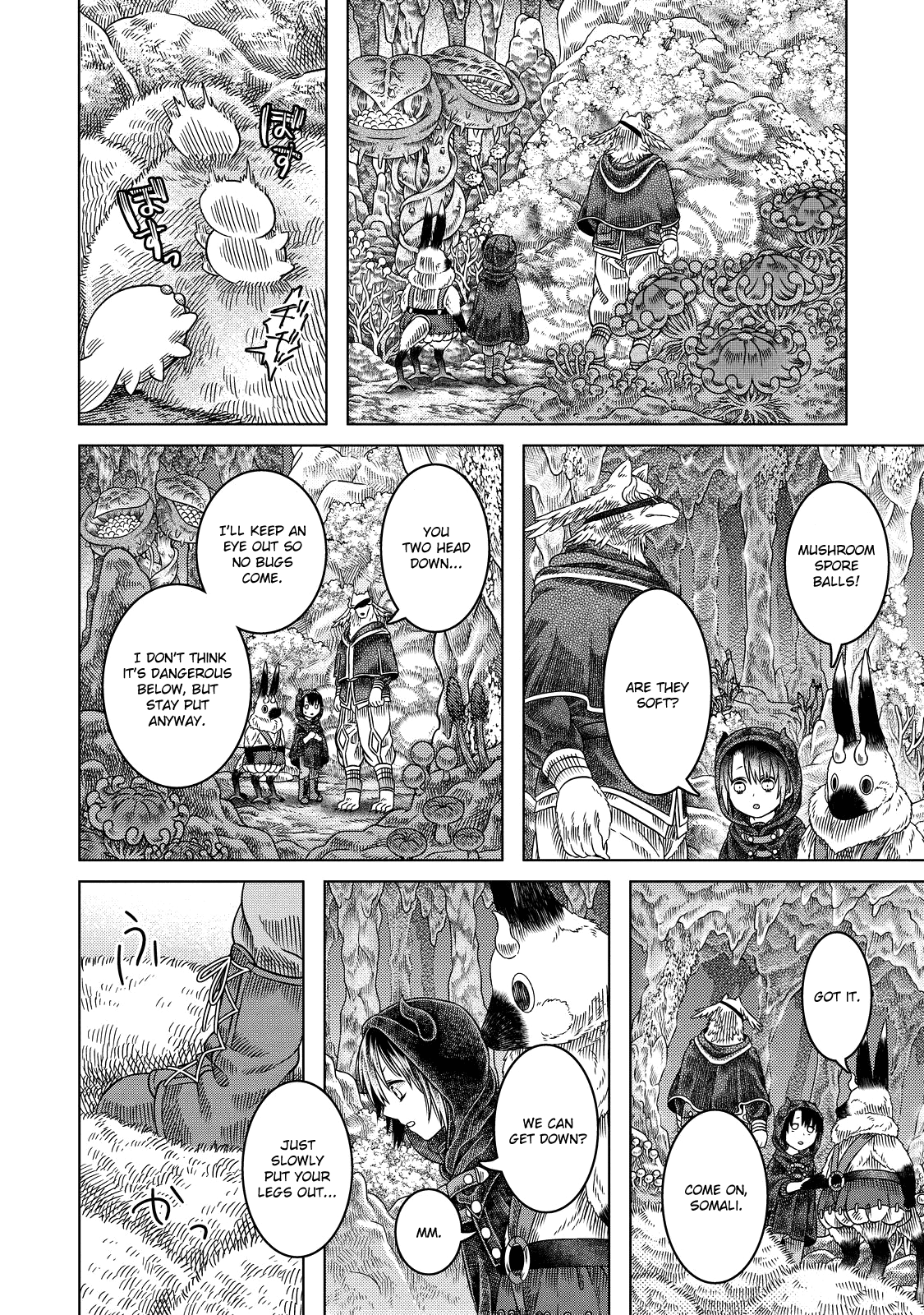 Somali to Mori no Kami-sama Chapter 14 page 8 - Chapter 14: The Flowers Blooming Underground