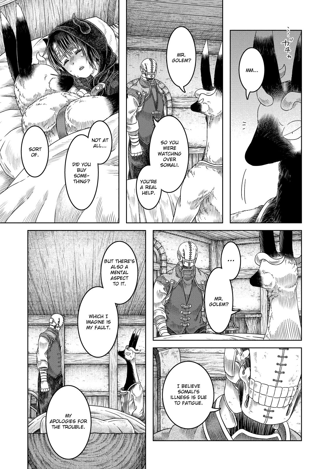 Somali to Mori no Kami-sama Chapter 15 page 15 - Chapter 15: The Wish Fulfilling Flower and the Promise Longed For