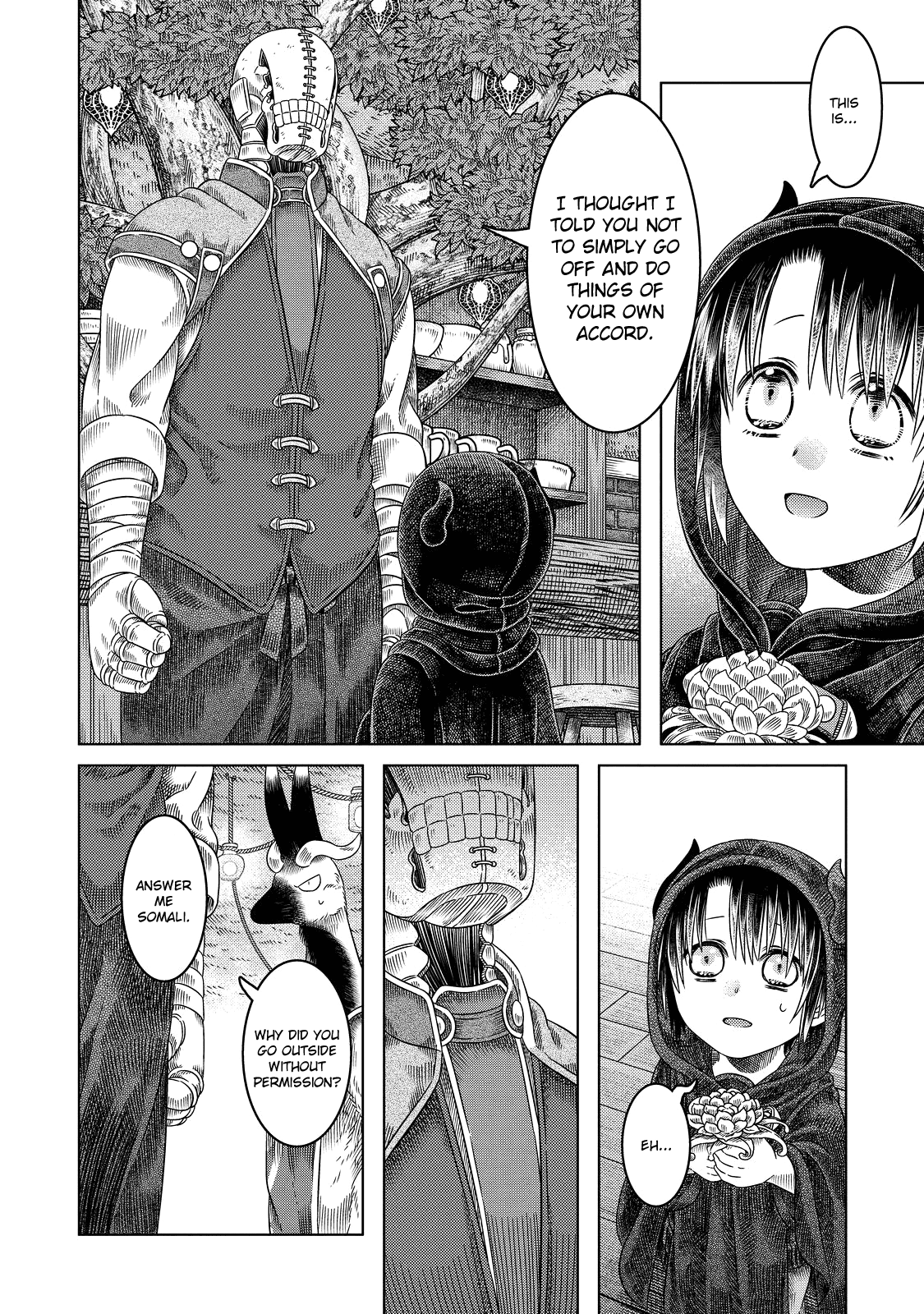 Somali to Mori no Kami-sama Chapter 15 page 4 - Chapter 15: The Wish Fulfilling Flower and the Promise Longed For