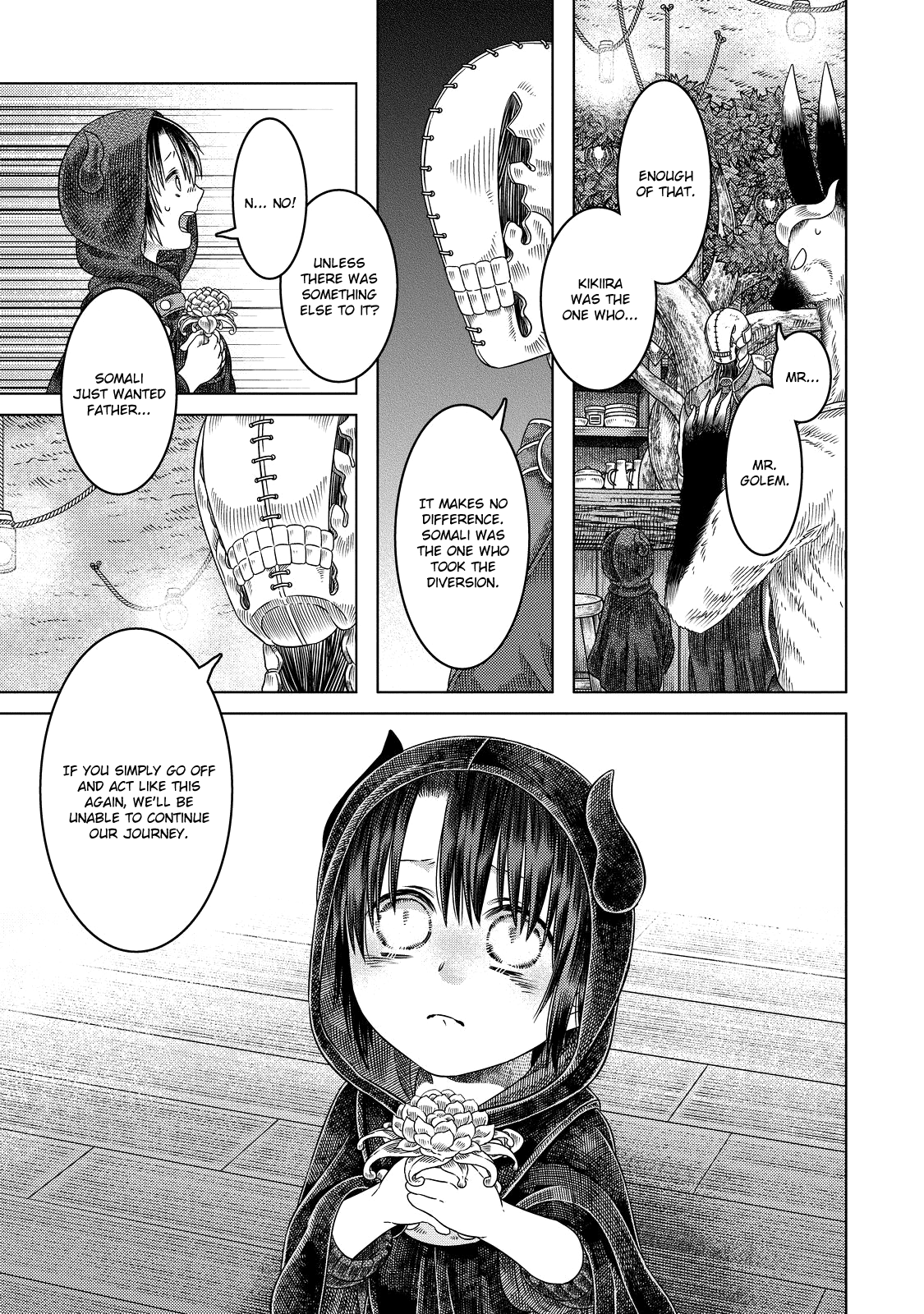Somali to Mori no Kami-sama Chapter 15 page 5 - Chapter 15: The Wish Fulfilling Flower and the Promise Longed For
