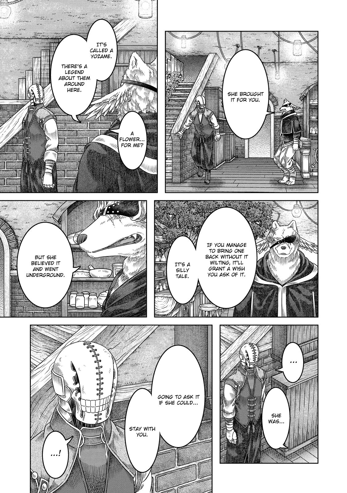 Somali to Mori no Kami-sama Chapter 15 page 7 - Chapter 15: The Wish Fulfilling Flower and the Promise Longed For