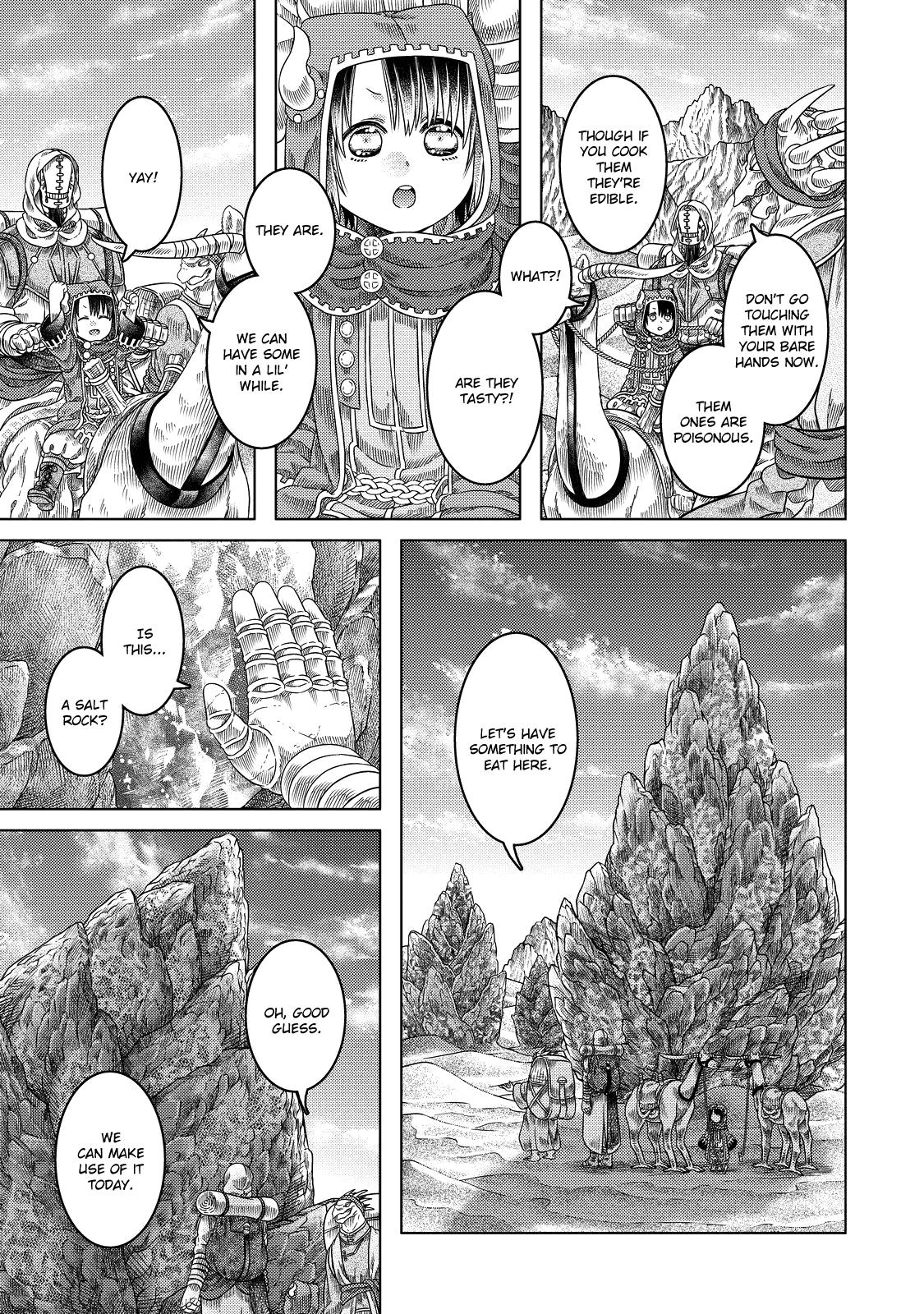 Somali to Mori no Kami-sama Chapter 16 page 10 - Chapter 16: Crossing the Sandy Land