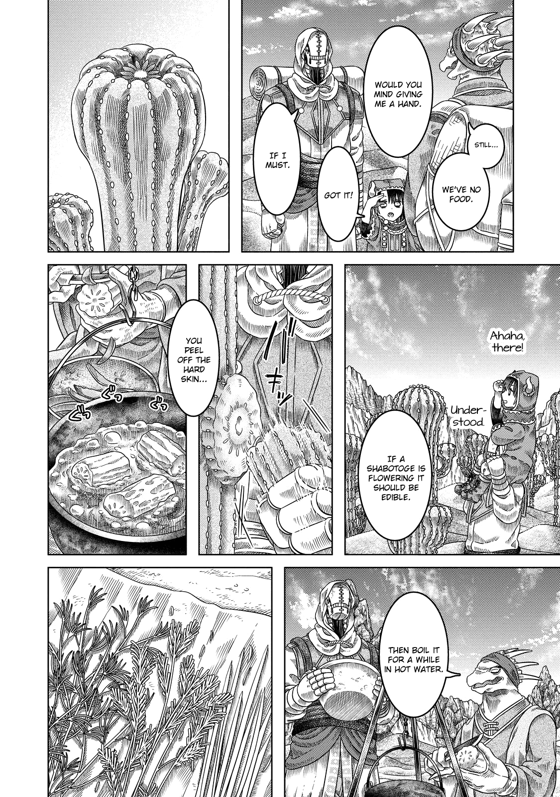 Somali to Mori no Kami-sama Chapter 16 page 11 - Chapter 16: Crossing the Sandy Land