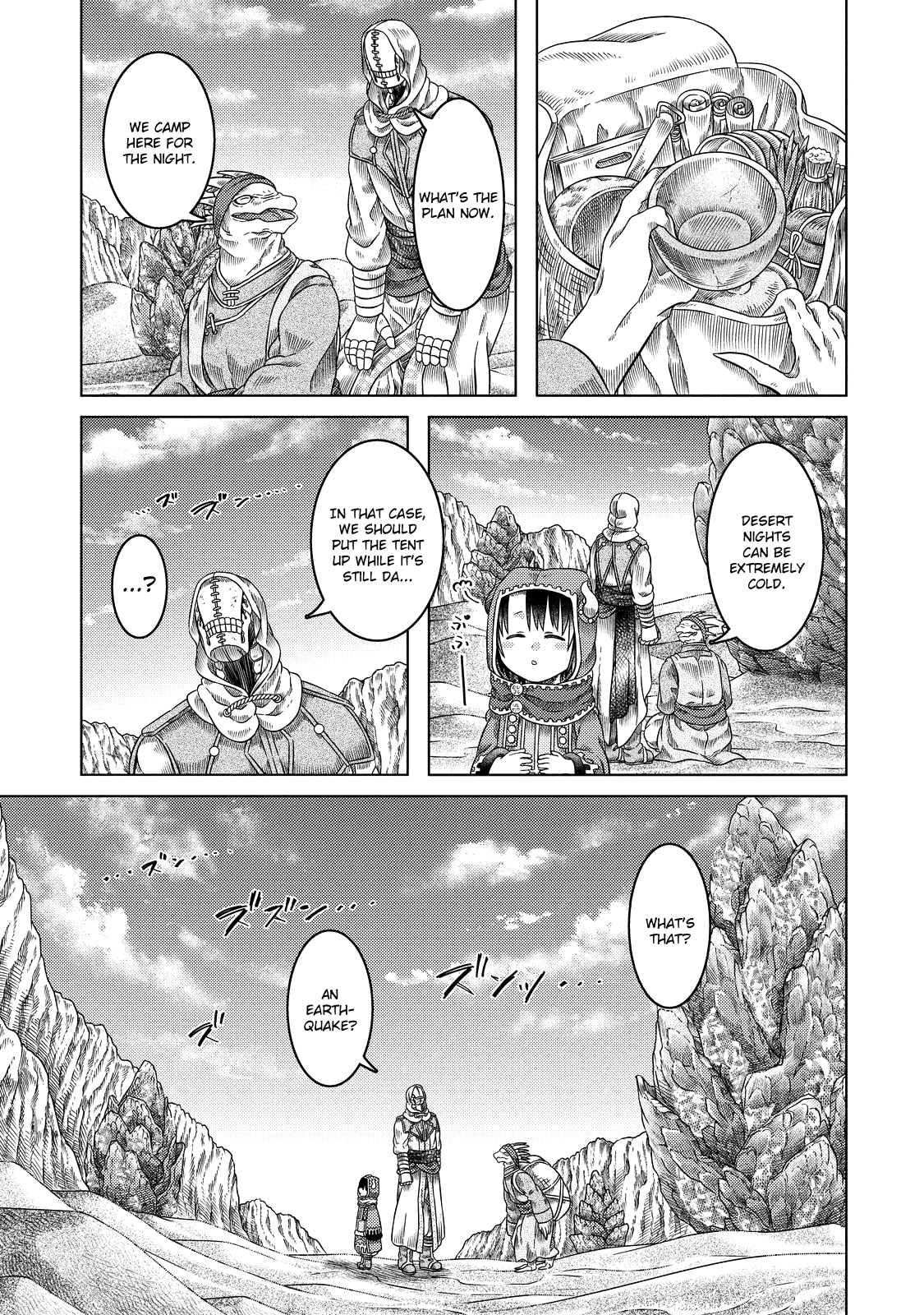 Somali to Mori no Kami-sama Chapter 16 page 14 - Chapter 16: Crossing the Sandy Land