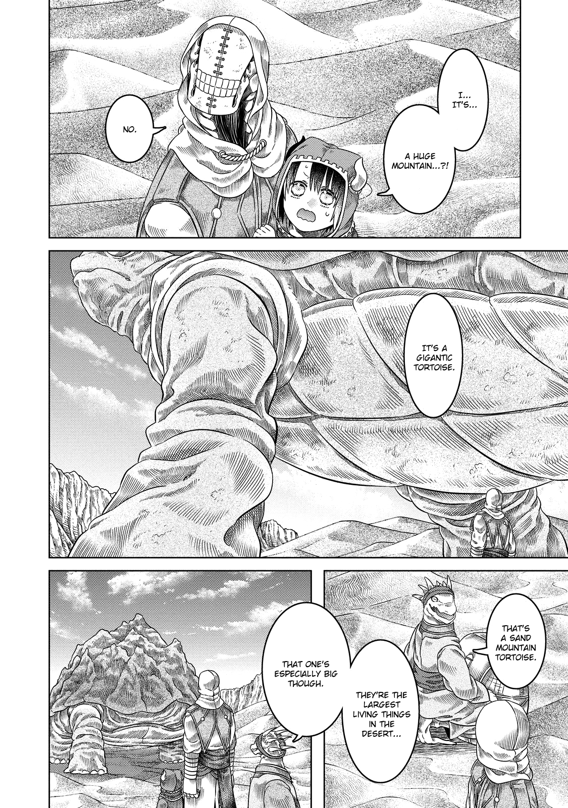 Somali to Mori no Kami-sama Chapter 16 page 16 - Chapter 16: Crossing the Sandy Land
