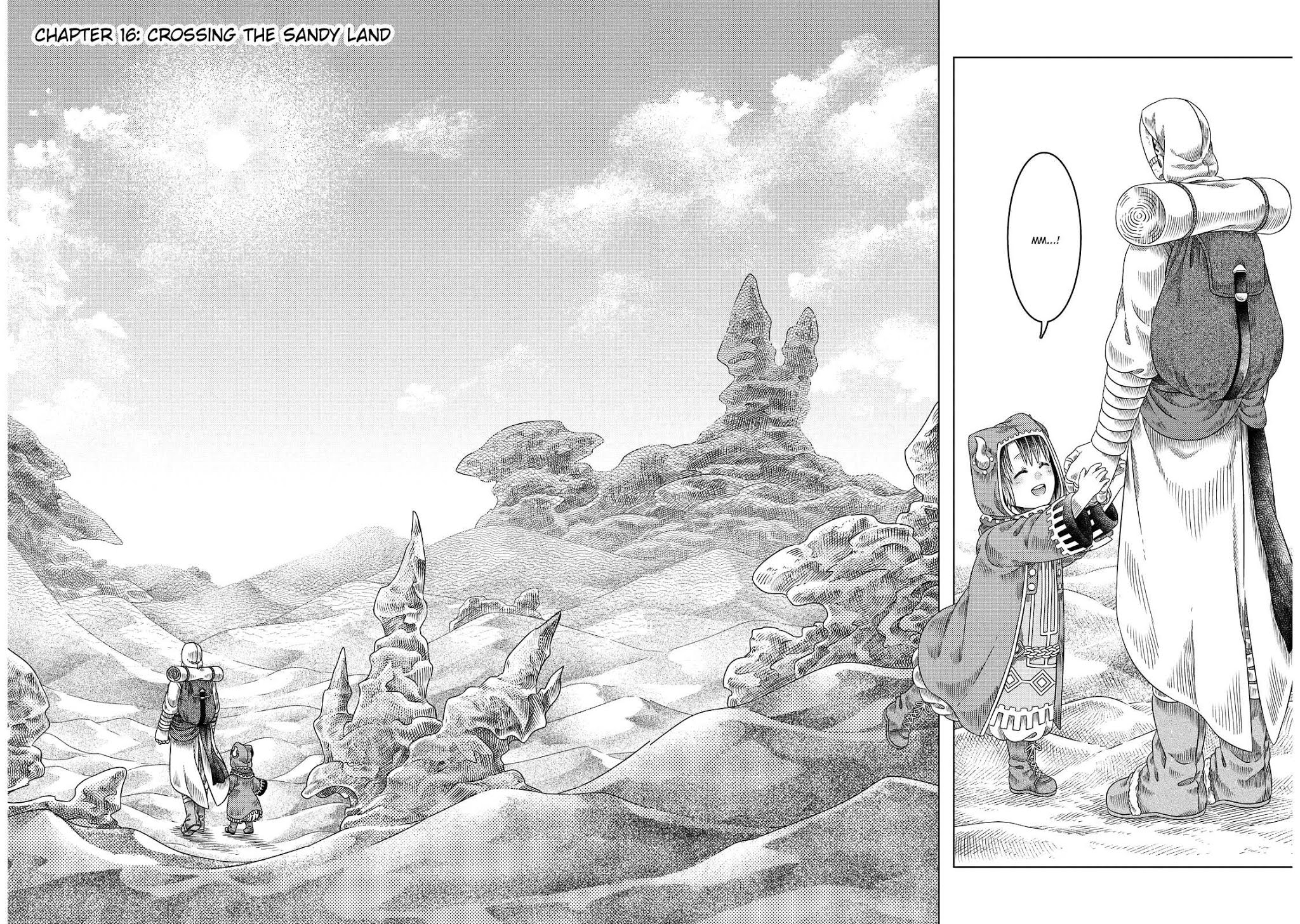 Somali to Mori no Kami-sama Chapter 16 page 4 - Chapter 16: Crossing the Sandy Land