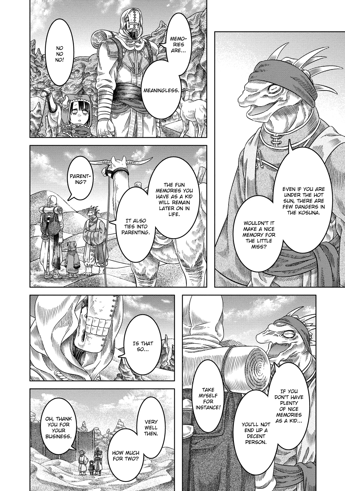Somali to Mori no Kami-sama Chapter 16 page 7 - Chapter 16: Crossing the Sandy Land