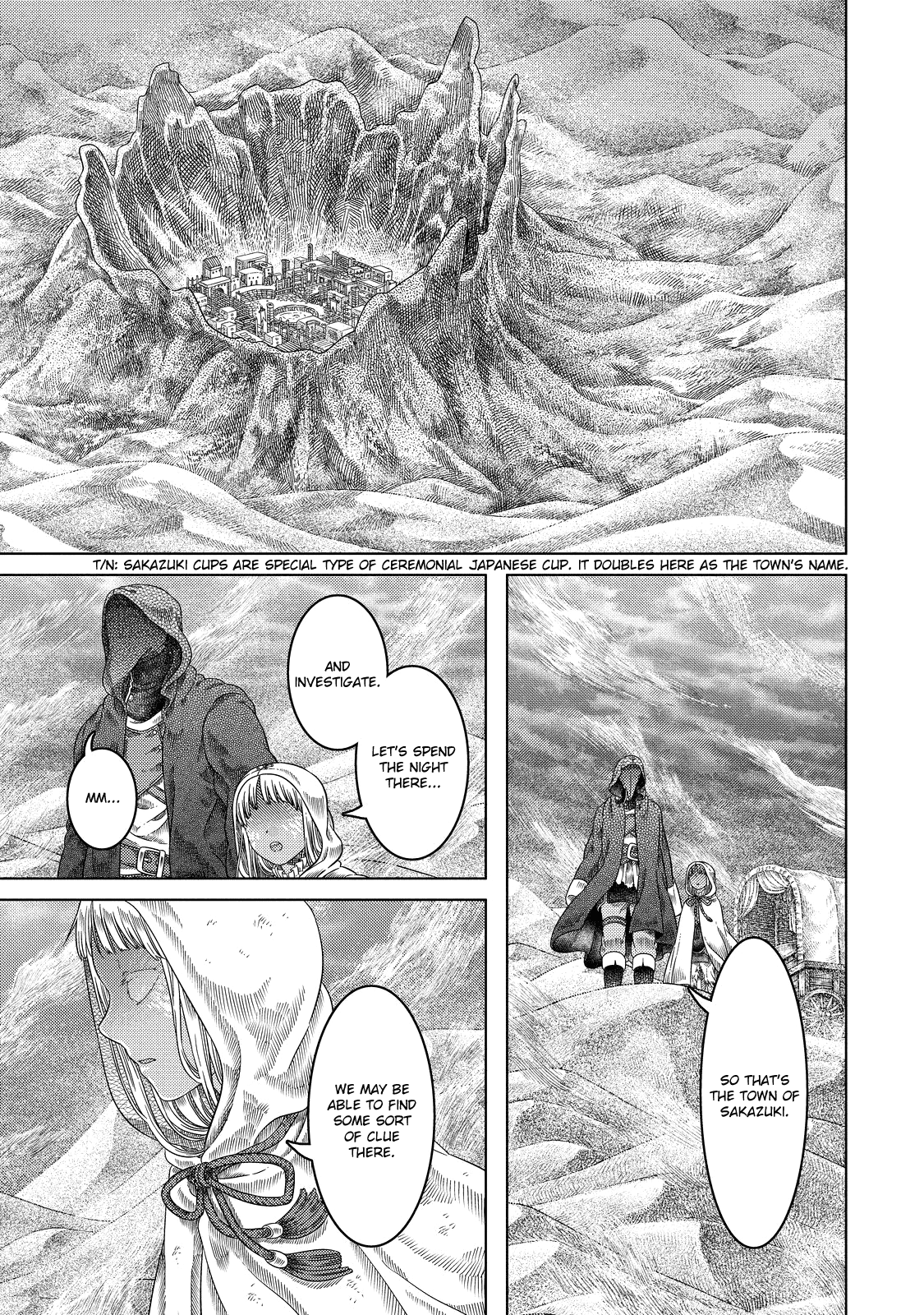 Somali to Mori no Kami-sama Chapter 17 page 1 - Chapter 17: The Town of Sakazuki