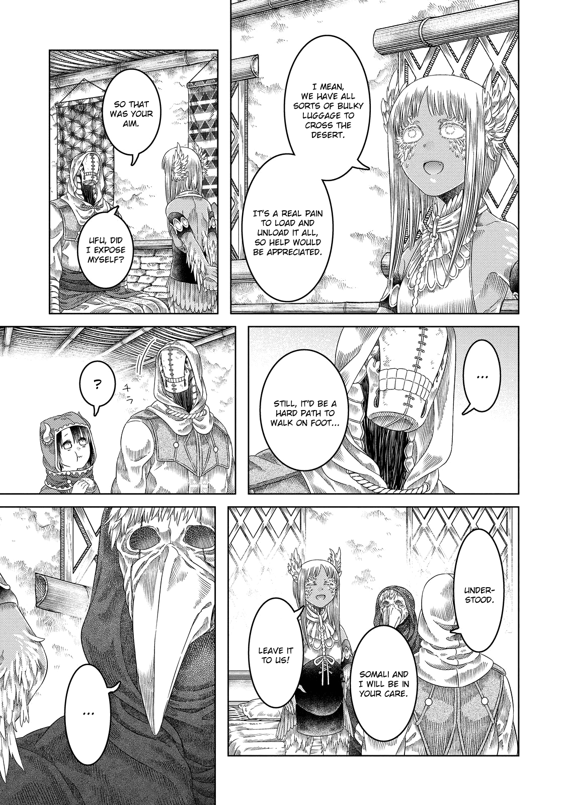 Somali to Mori no Kami-sama Chapter 17 page 17 - Chapter 17: The Town of Sakazuki