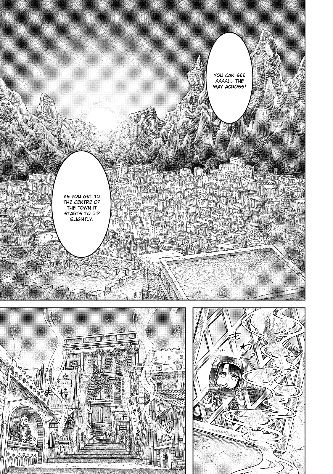 Somali to Mori no Kami-sama Chapter 17 page 5 - Chapter 17: The Town of Sakazuki