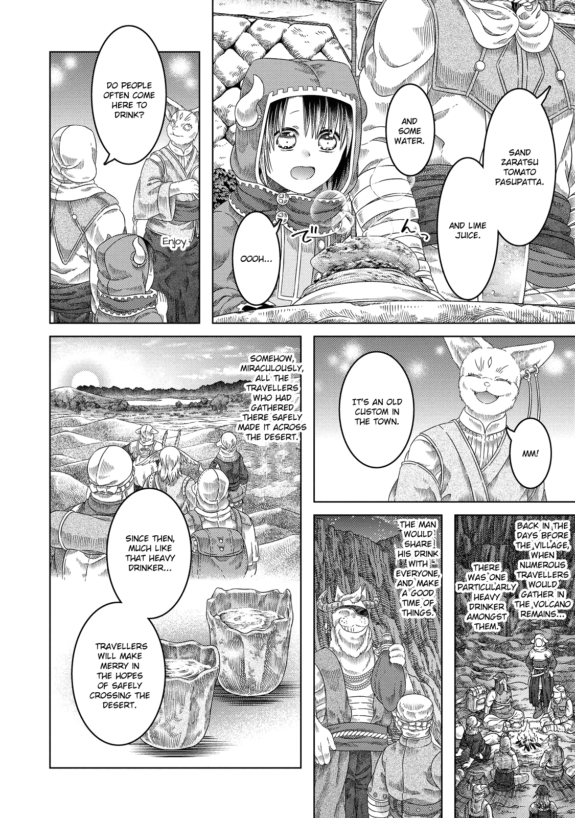 Somali to Mori no Kami-sama Chapter 17 page 8 - Chapter 17: The Town of Sakazuki