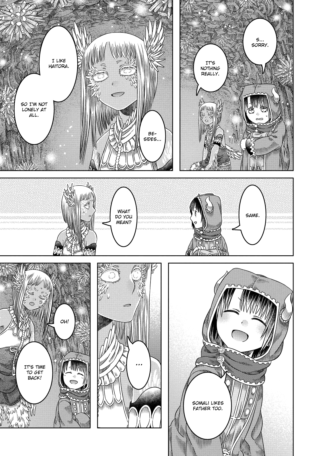 Somali to Mori no Kami-sama Chapter 18 page 19 - Chapter 18: The Wavering Bird