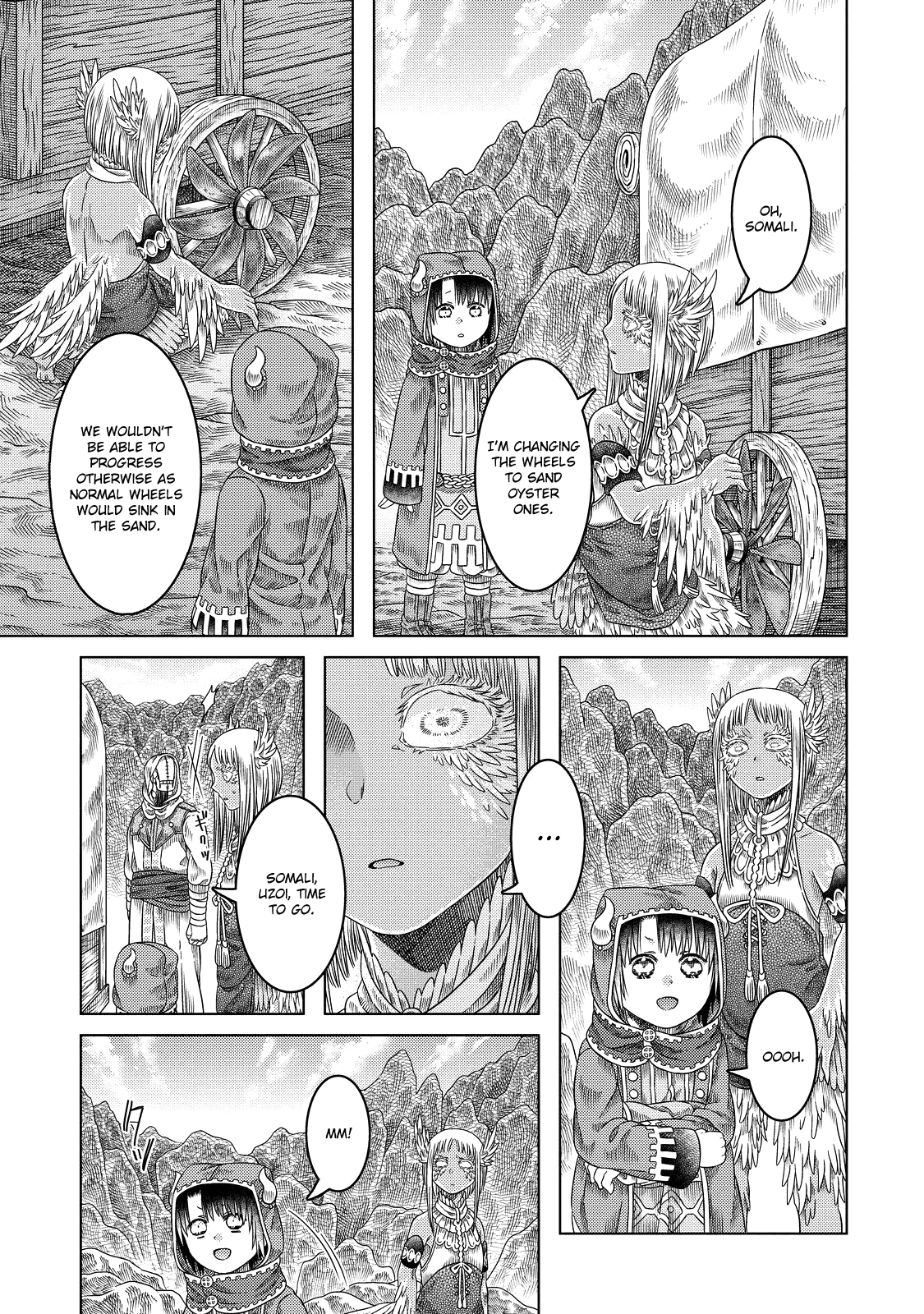 Somali to Mori no Kami-sama Chapter 18 page 5 - Chapter 18: The Wavering Bird