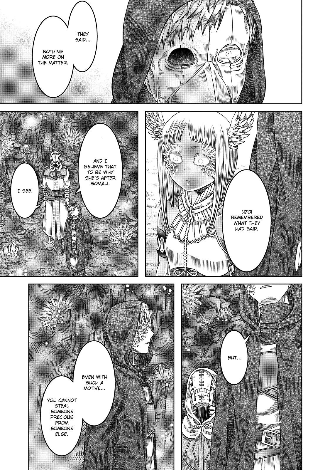 Somali to Mori no Kami-sama Chapter 19 page 9 - Chapter 19: Hurried Thoughts