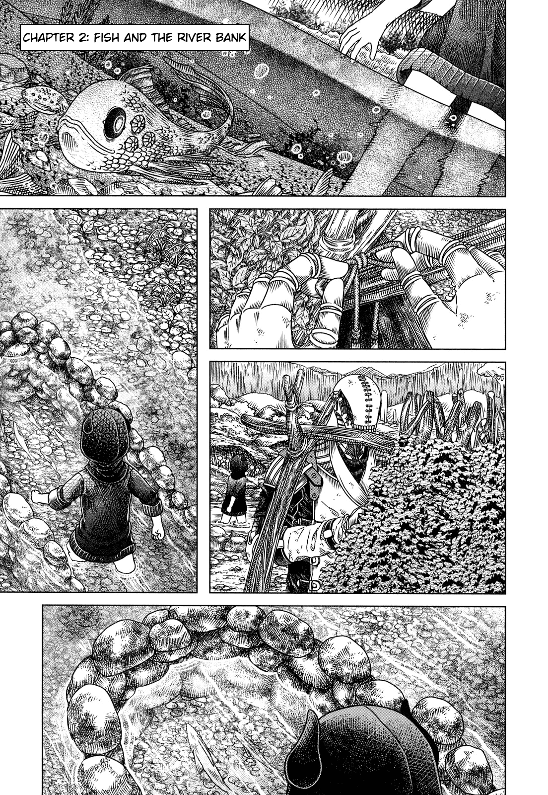 Somali to Mori no Kami-sama Chapter 2 page 1 - Chapter 2: Fish and the River Bank