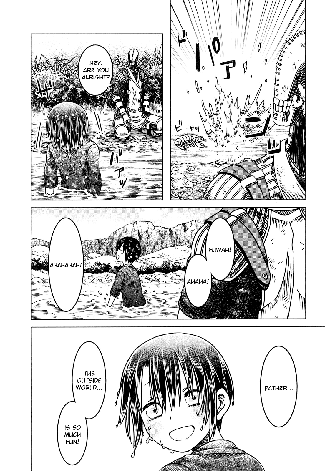 Somali to Mori no Kami-sama Chapter 2 page 11 - Chapter 2: Fish and the River Bank