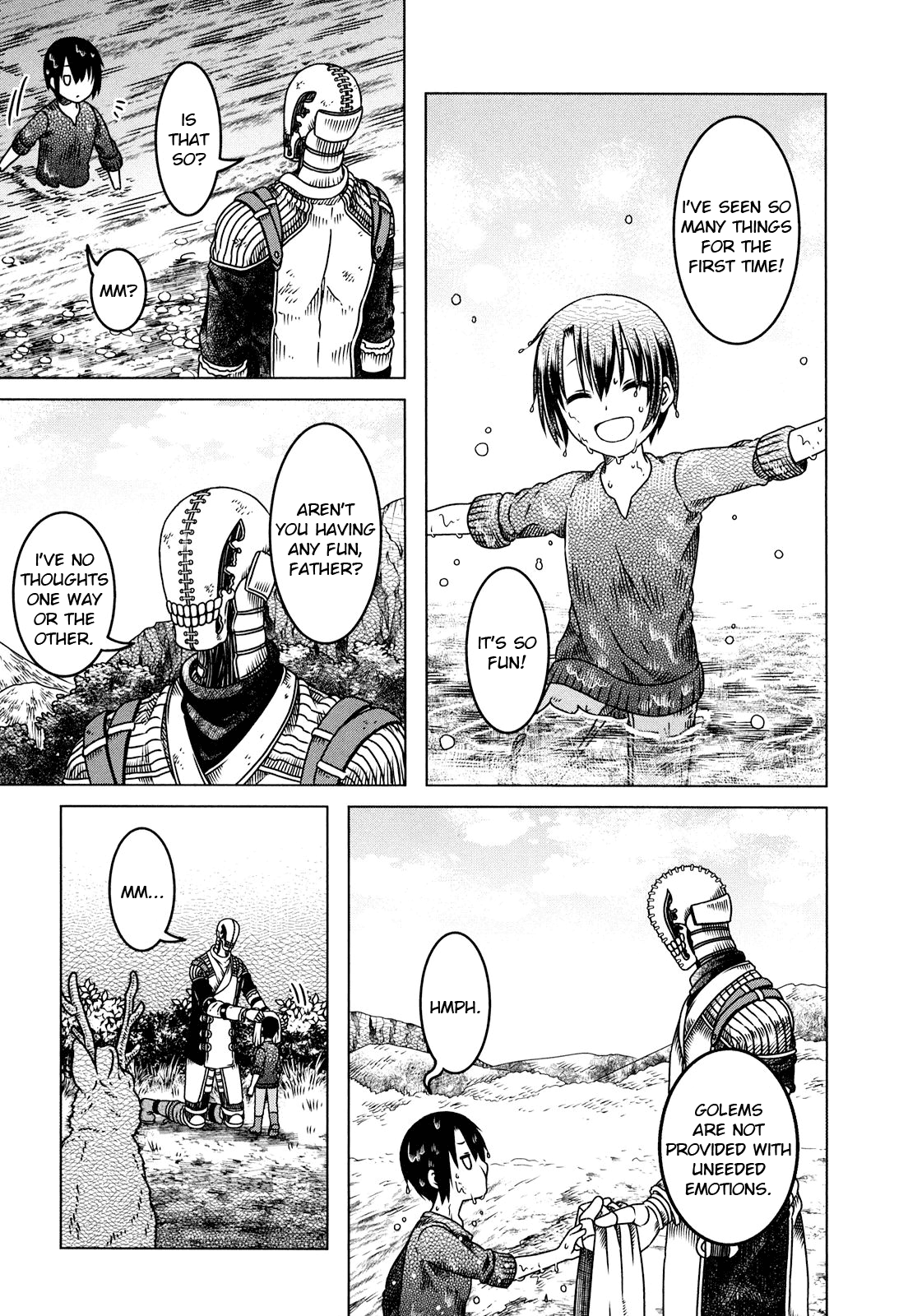 Somali to Mori no Kami-sama Chapter 2 page 12 - Chapter 2: Fish and the River Bank