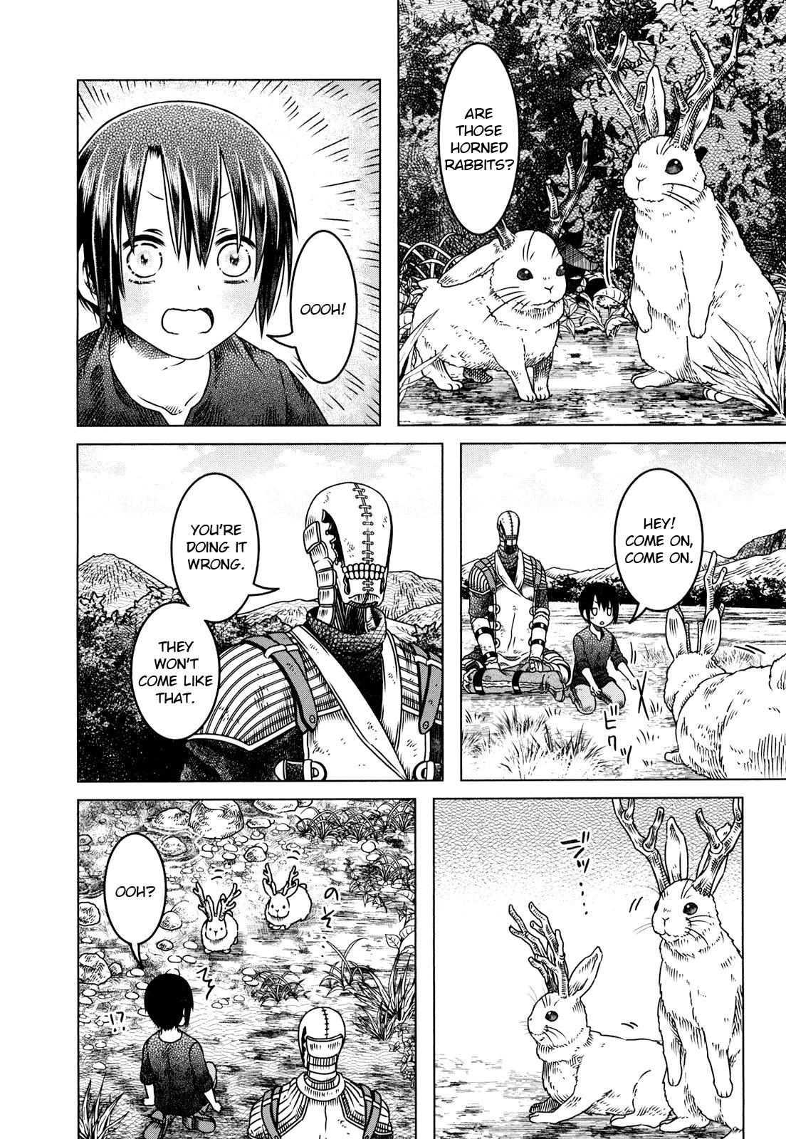 Somali to Mori no Kami-sama Chapter 2 page 13 - Chapter 2: Fish and the River Bank