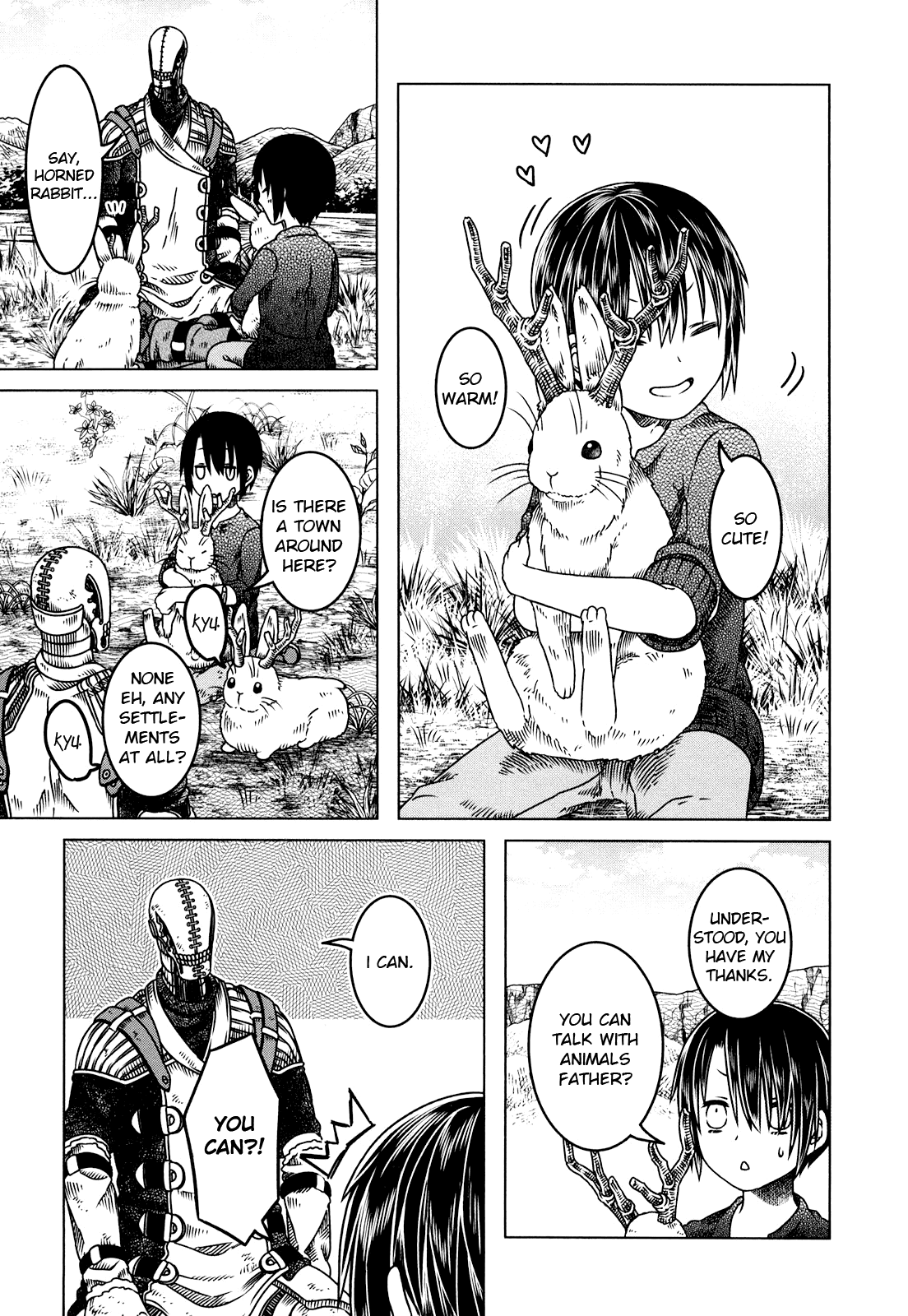 Somali to Mori no Kami-sama Chapter 2 page 14 - Chapter 2: Fish and the River Bank