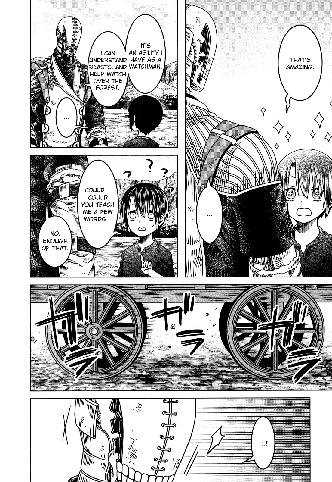 Somali to Mori no Kami-sama Chapter 2 page 15 - Chapter 2: Fish and the River Bank