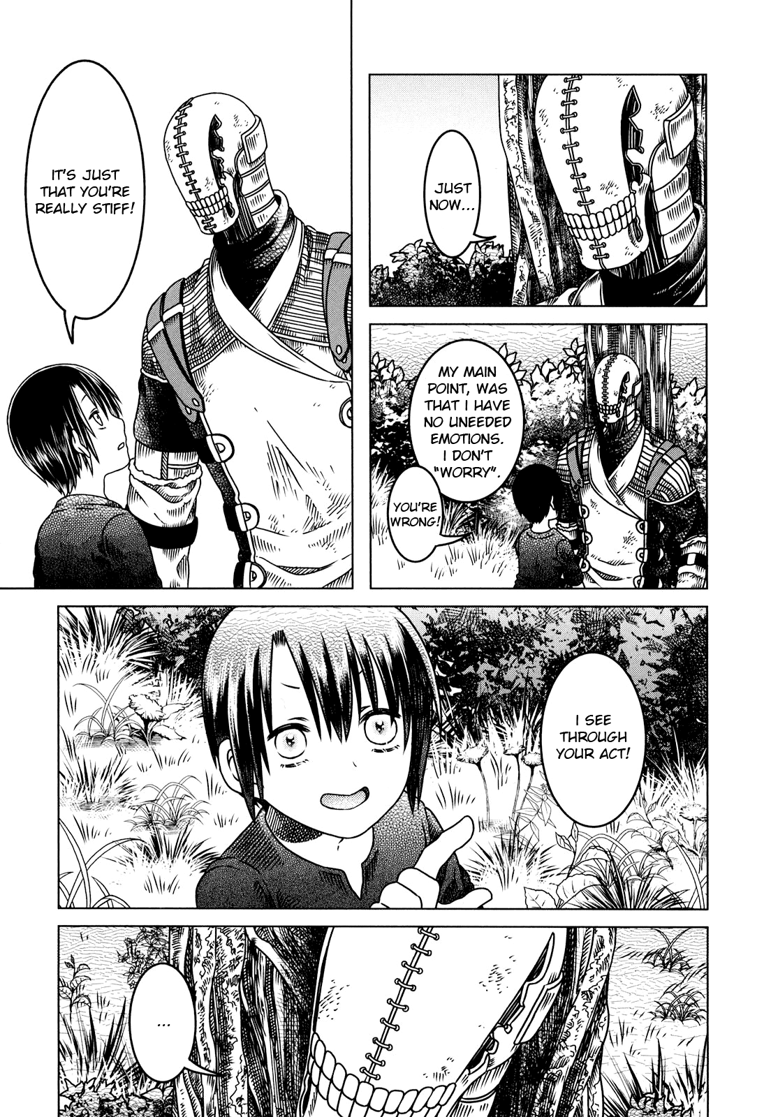 Somali to Mori no Kami-sama Chapter 2 page 18 - Chapter 2: Fish and the River Bank