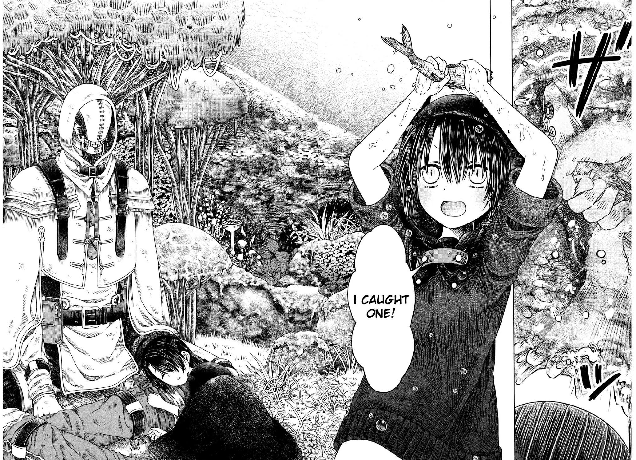 Somali to Mori no Kami-sama Chapter 2 page 2 - Chapter 2: Fish and the River Bank