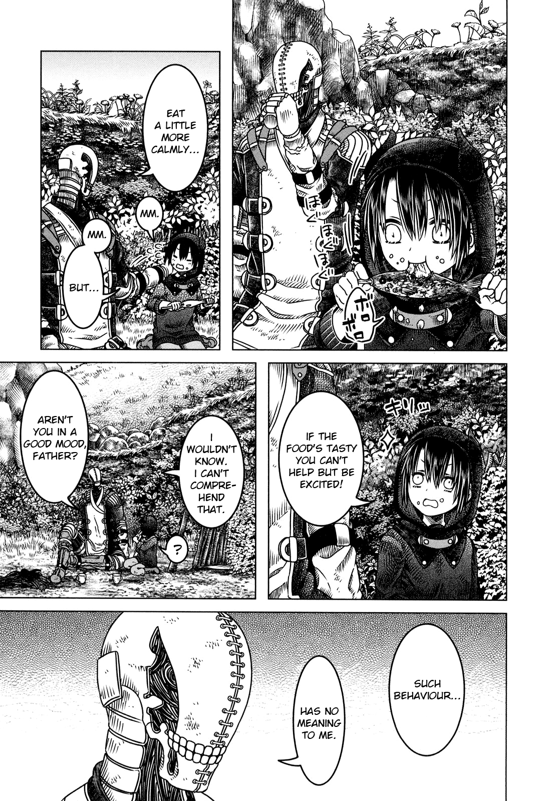 Somali to Mori no Kami-sama Chapter 2 page 4 - Chapter 2: Fish and the River Bank