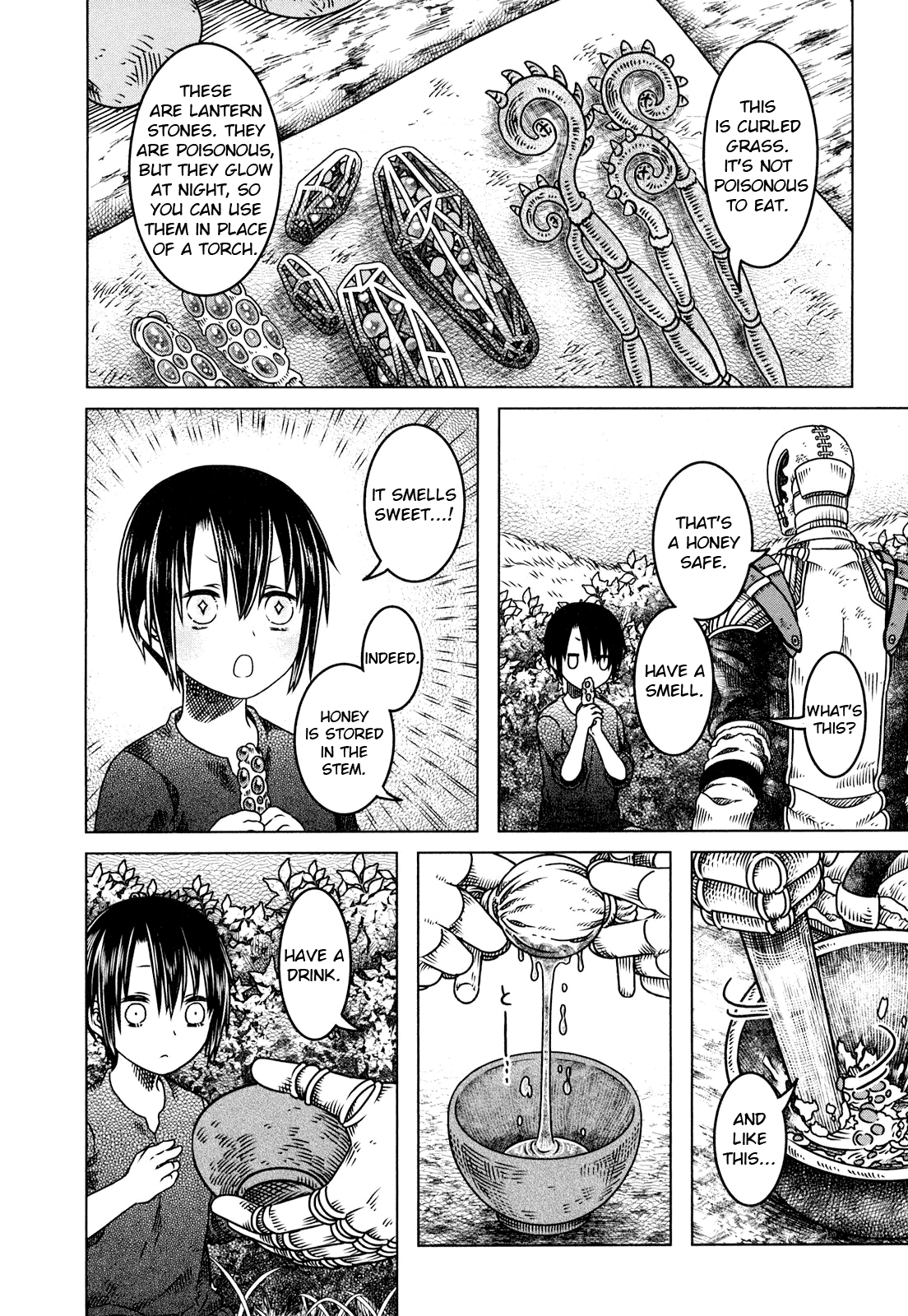 Somali to Mori no Kami-sama Chapter 2 page 9 - Chapter 2: Fish and the River Bank