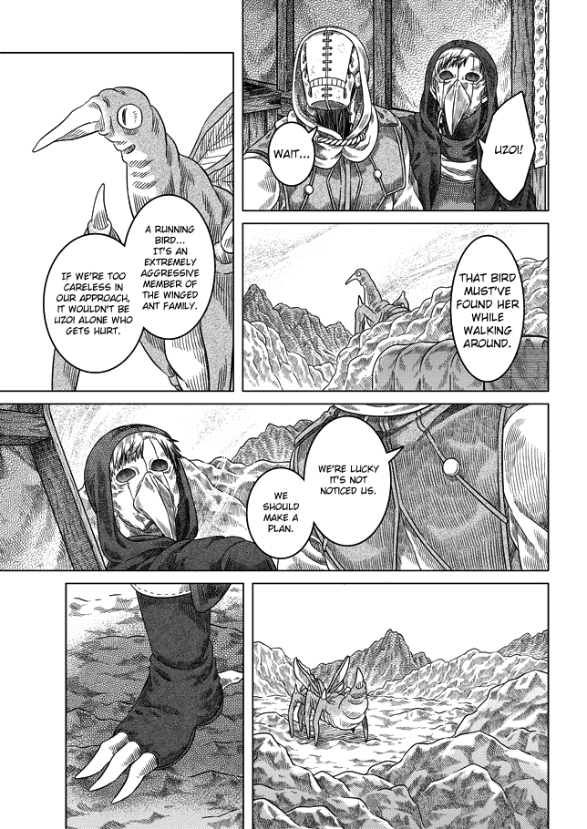 Somali to Mori no Kami-sama Chapter 21 page 15 - Chapter 21: The Bird Revered by the Spreading Flowers of Life