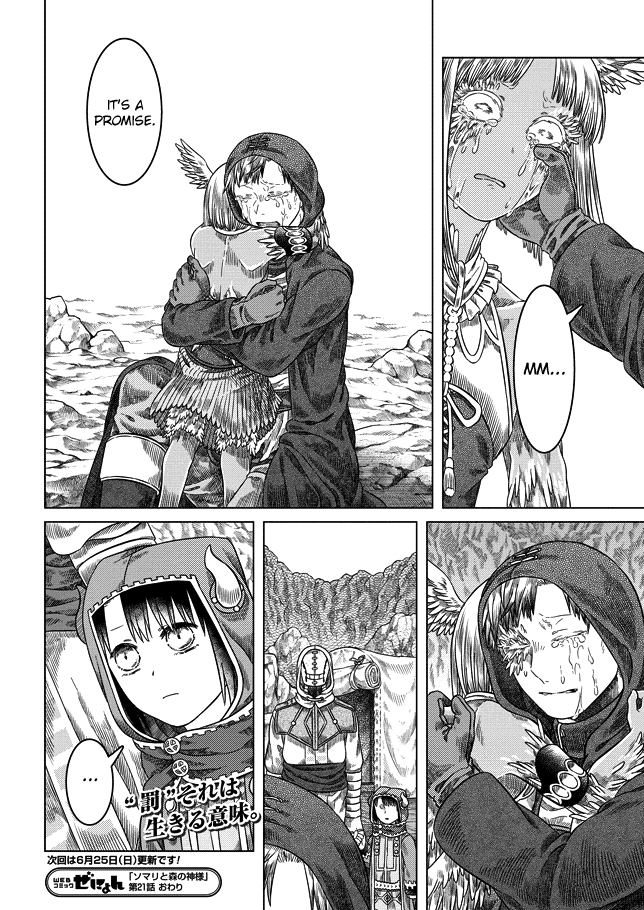 Somali to Mori no Kami-sama Chapter 21 page 28 - Chapter 21: The Bird Revered by the Spreading Flowers of Life