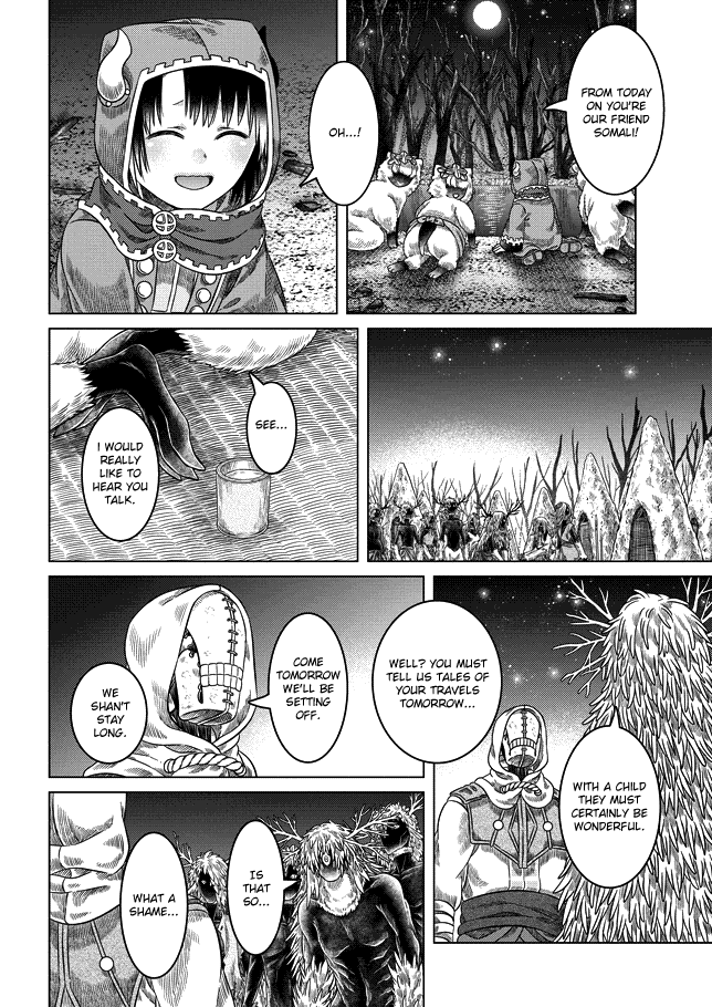 Somali to Mori no Kami-sama Chapter 24 page 13 - Chapter 24: Burgeoning Chants in the Black Forest