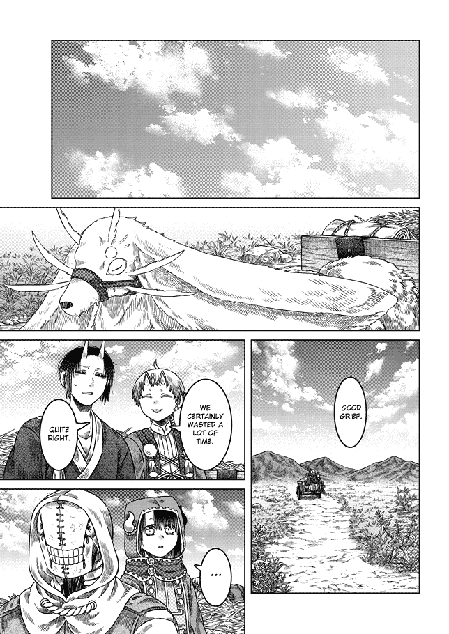 Somali to Mori no Kami-sama Chapter 24 page 32 - Chapter 24: Burgeoning Chants in the Black Forest