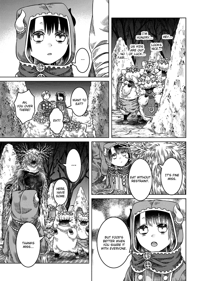 Somali to Mori no Kami-sama Chapter 24 page 8 - Chapter 24: Burgeoning Chants in the Black Forest